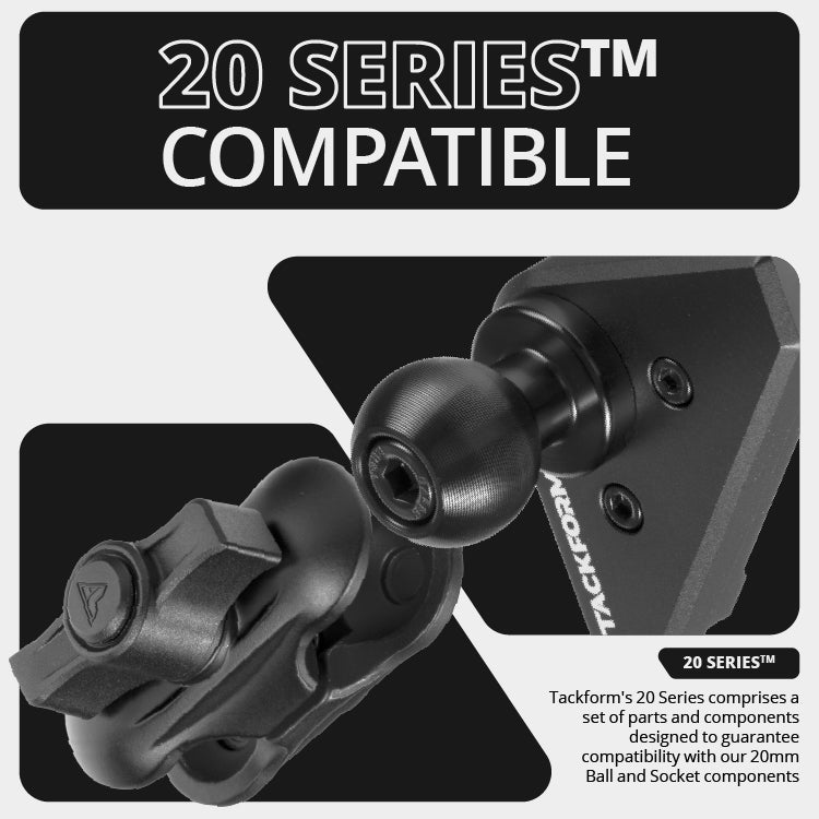 2021-2026 Ford F-150/Raptor & 2023-2026 Super Duty LINK™ Vent Mount Bracket With 20LITE Phone Holder | Choose Your Arm Length
