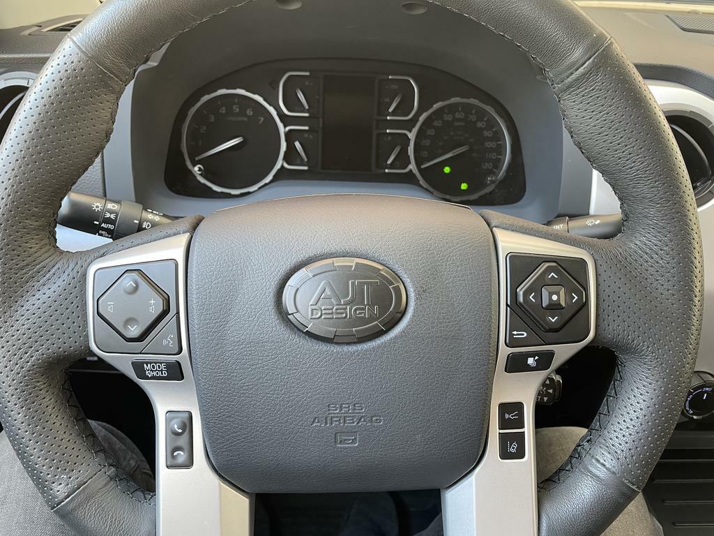 Steering Wheel Emblem Overlay (For Select Toyota Models) - CEMENT - AJT DESIGN