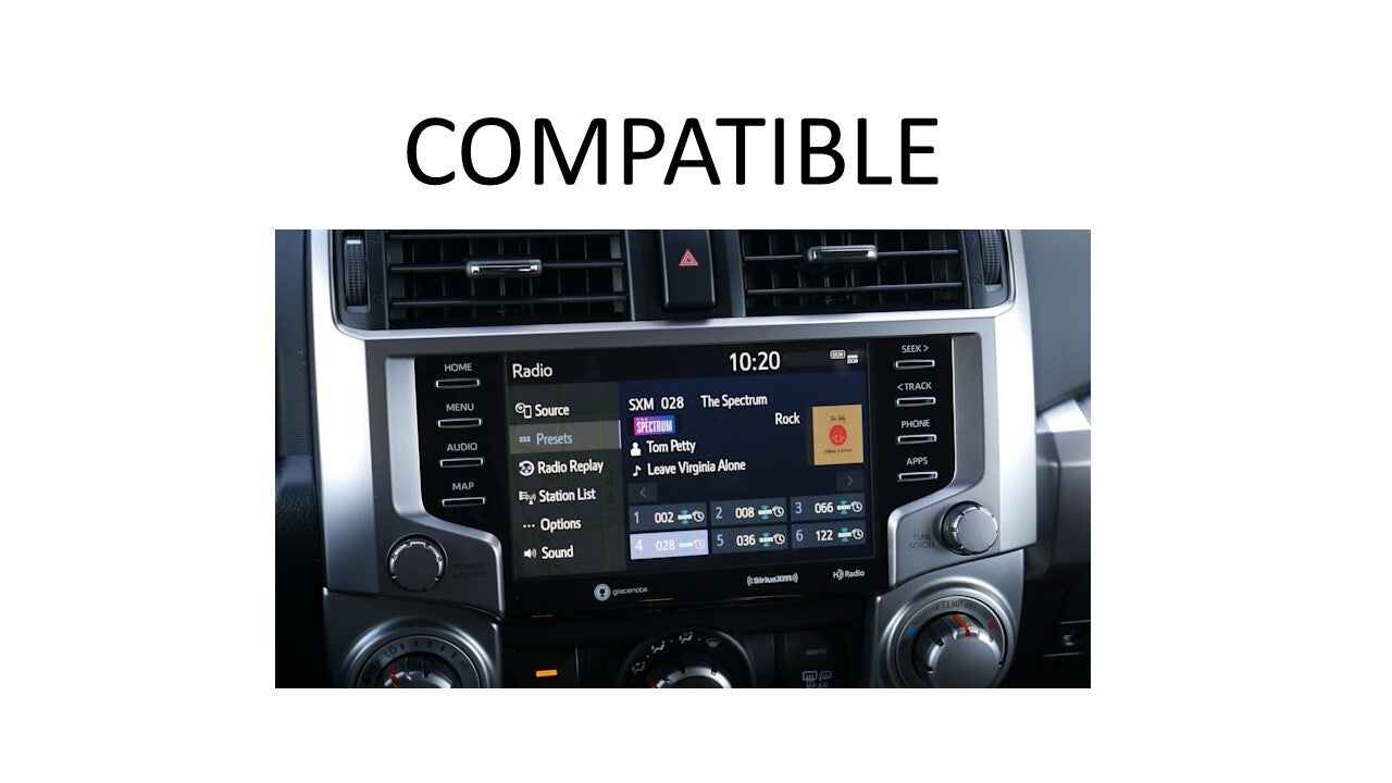 Radio Knobs (For 2020-2021 Tundra / 2020+ 4Runner) - WHITE