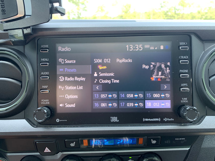 Radio Knobs (For 2020-2023 Tacoma V1) - CEMENT