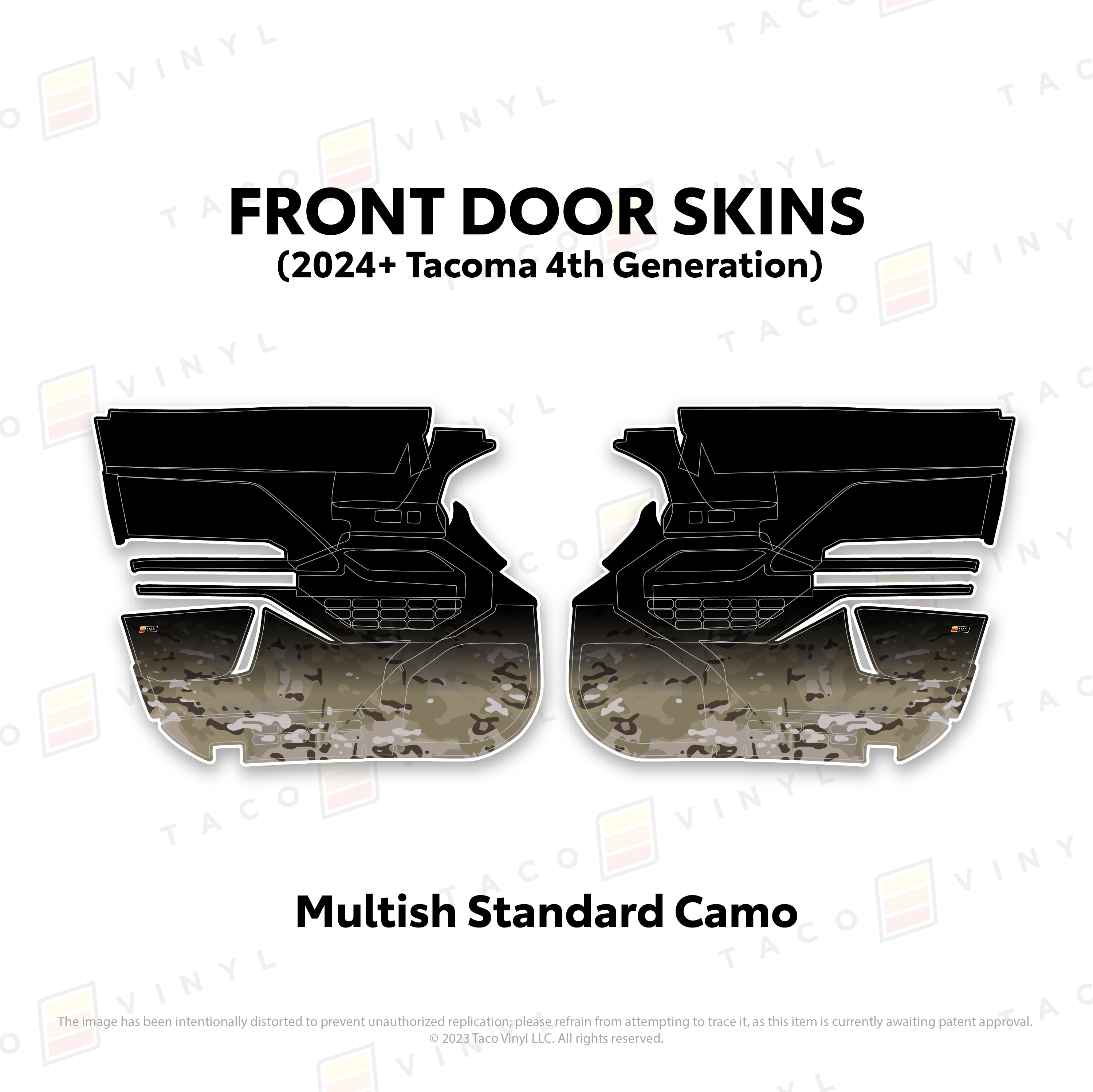 2024+ Door Skins For Tacoma