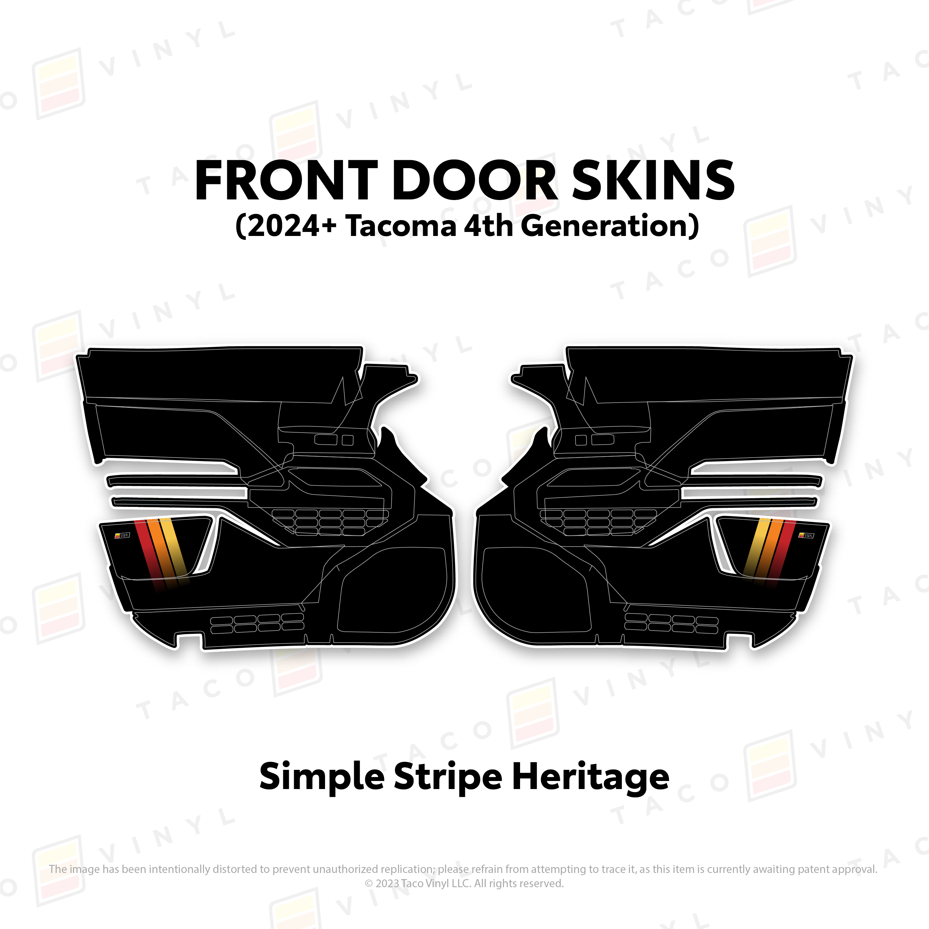 2024+ Door Skins For Tacoma