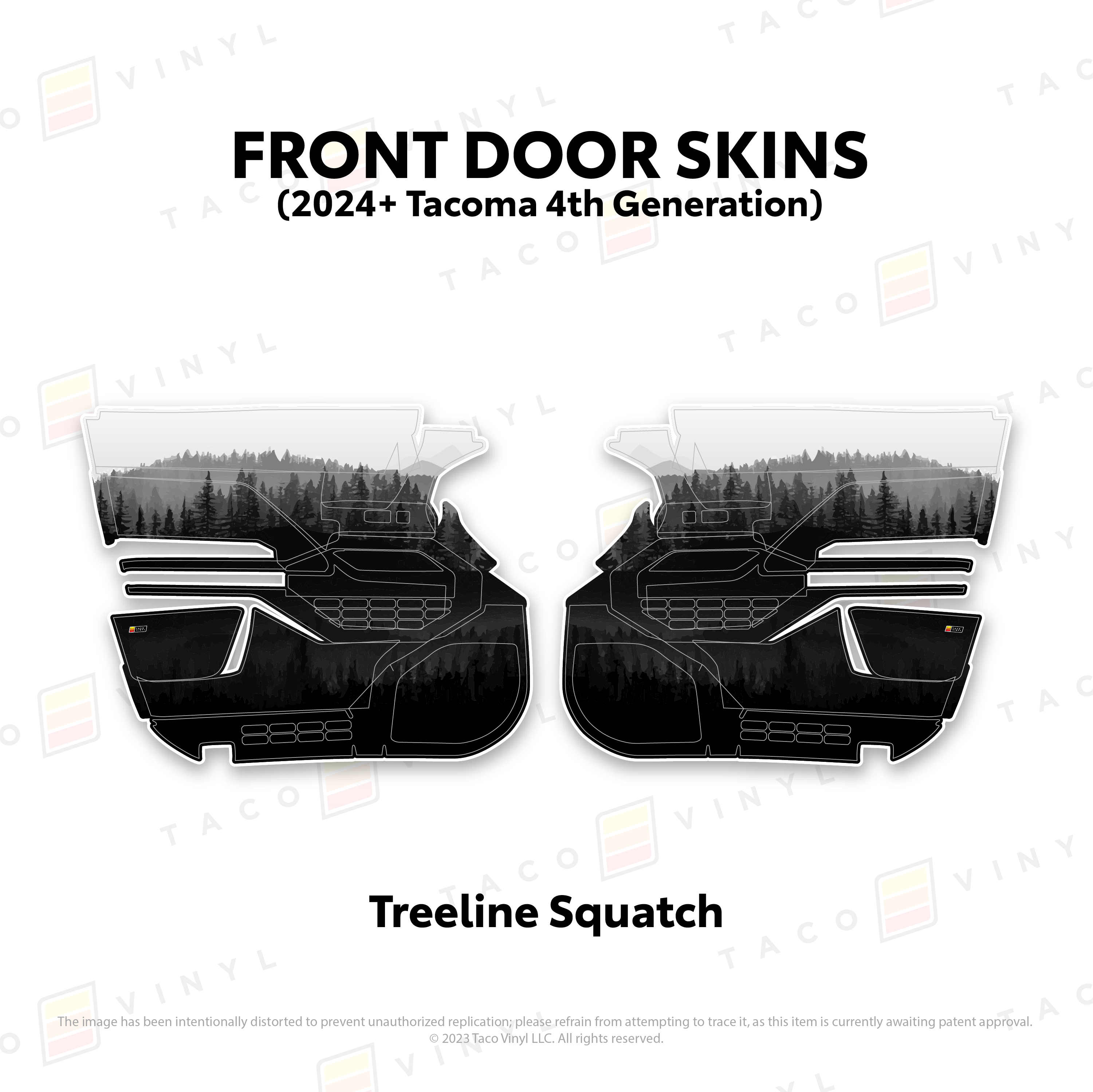 2024+ Door Skins For Tacoma