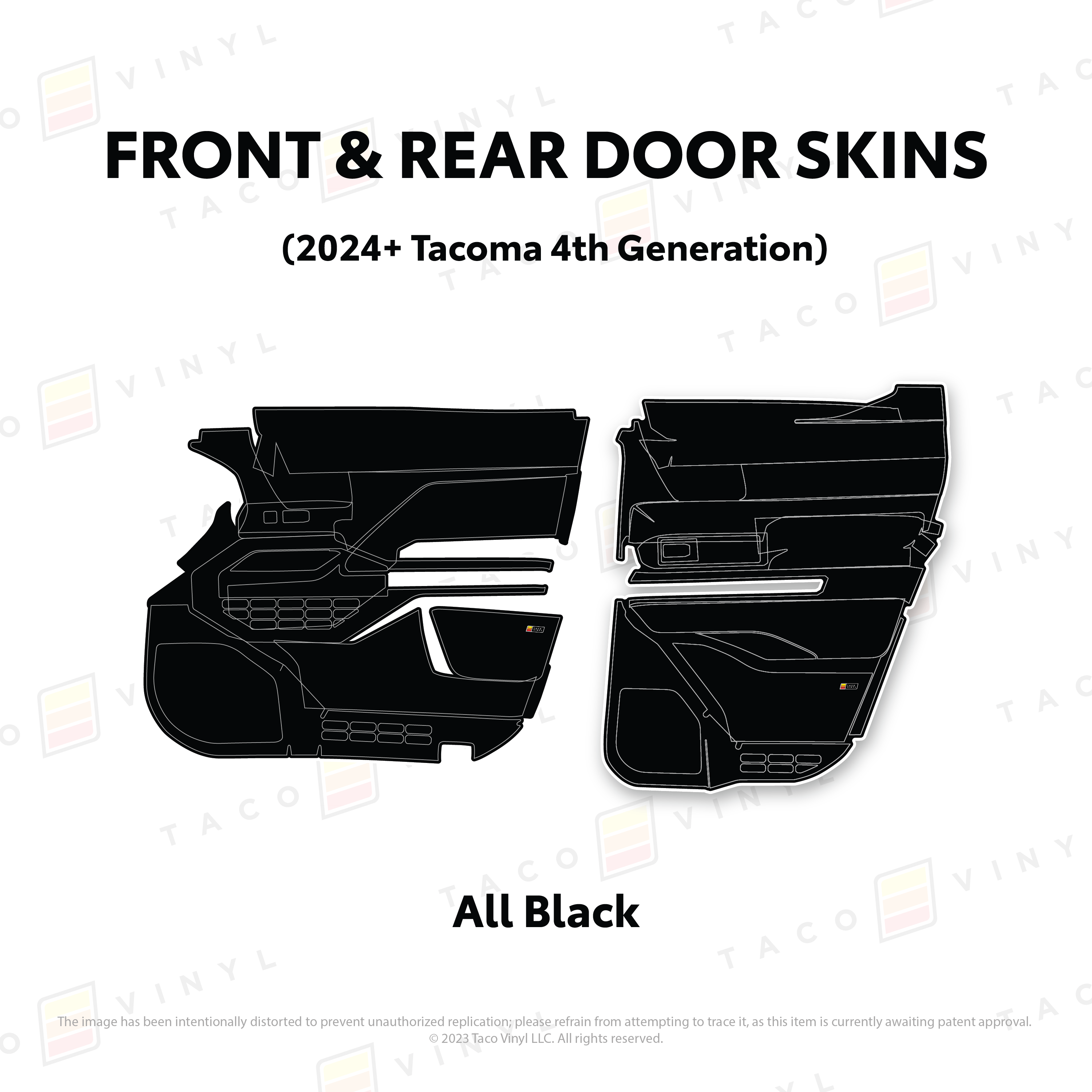 2024+ Door Skins For Tacoma