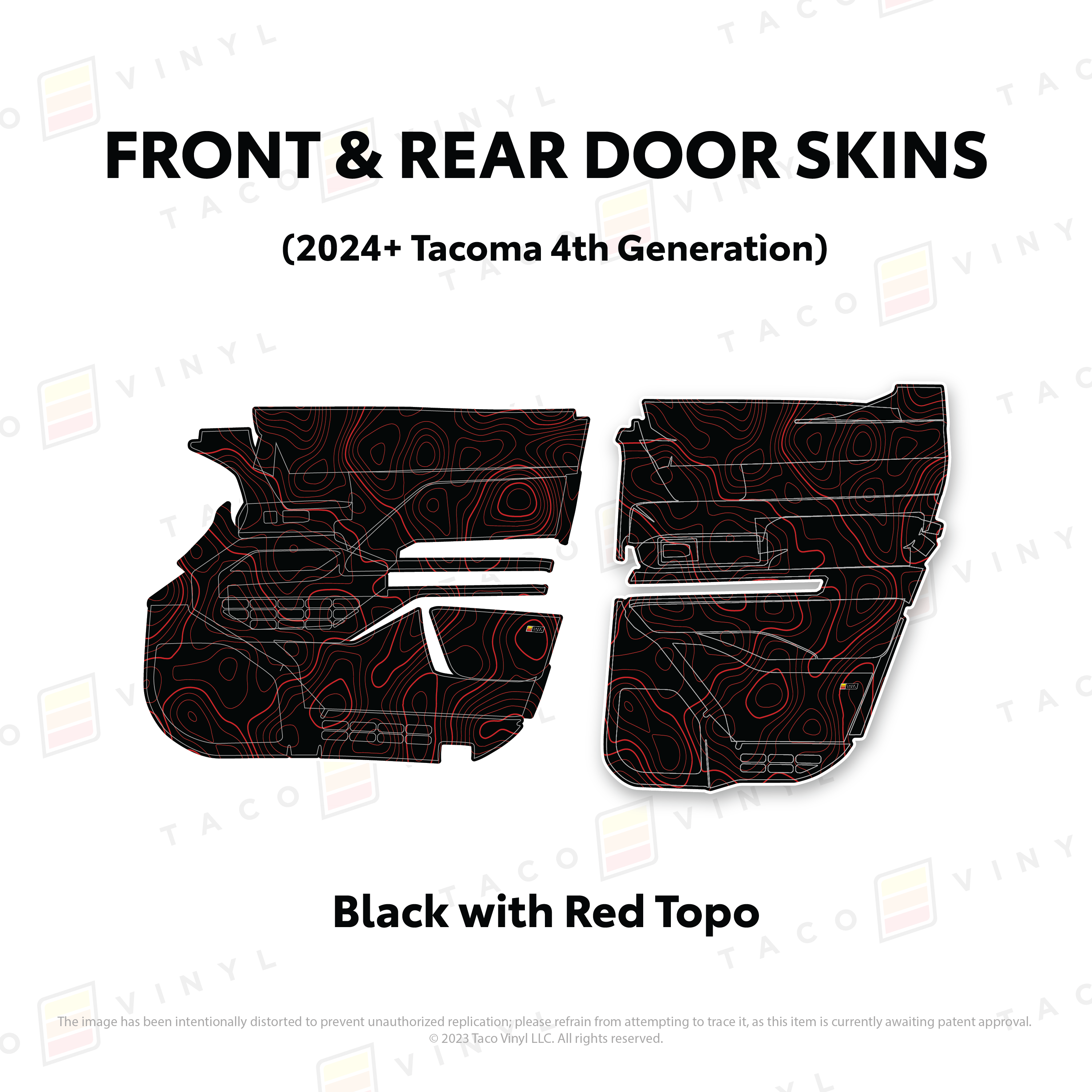 2024+ Door Skins For Tacoma