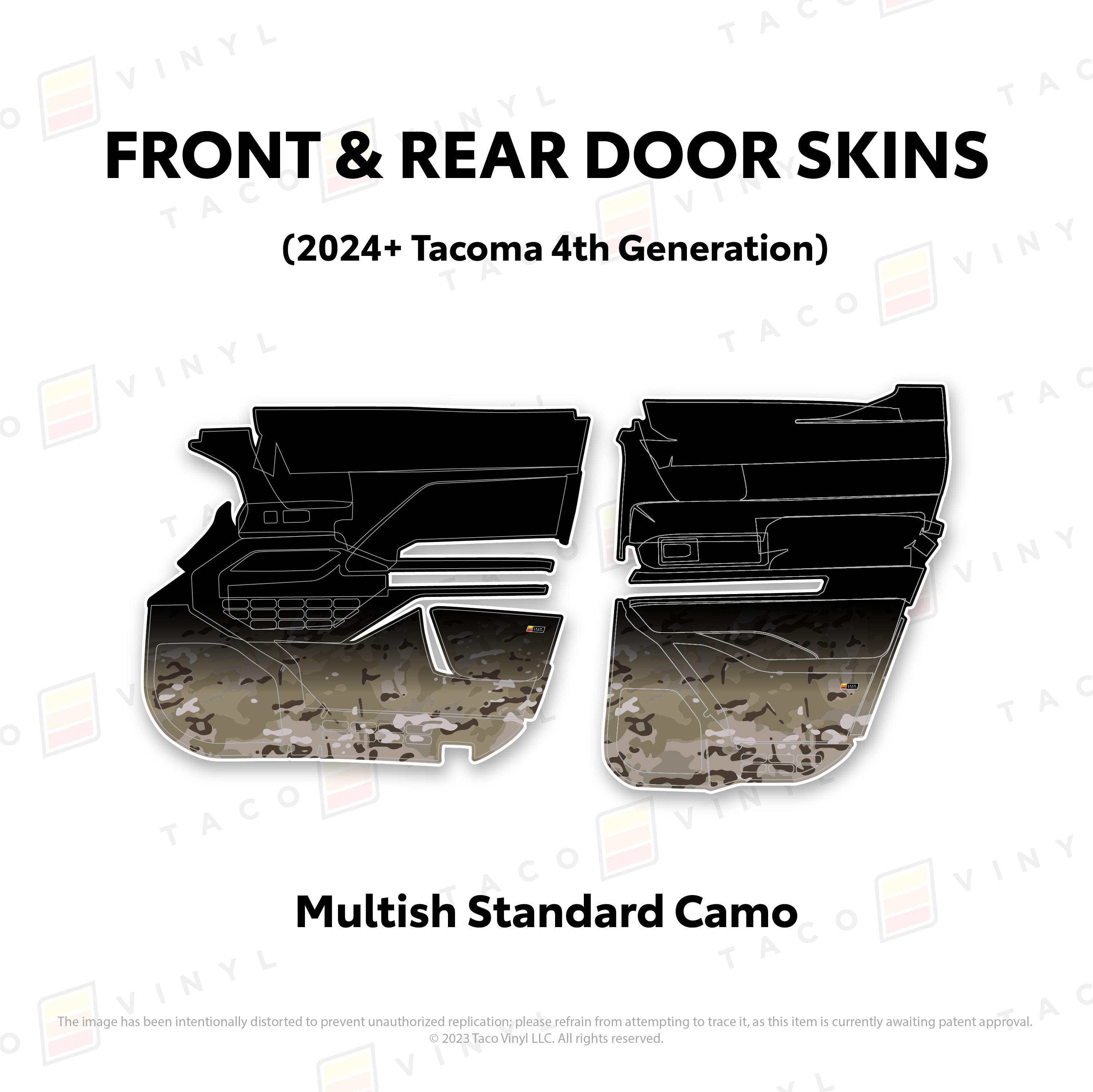 2024+ Door Skins For Tacoma