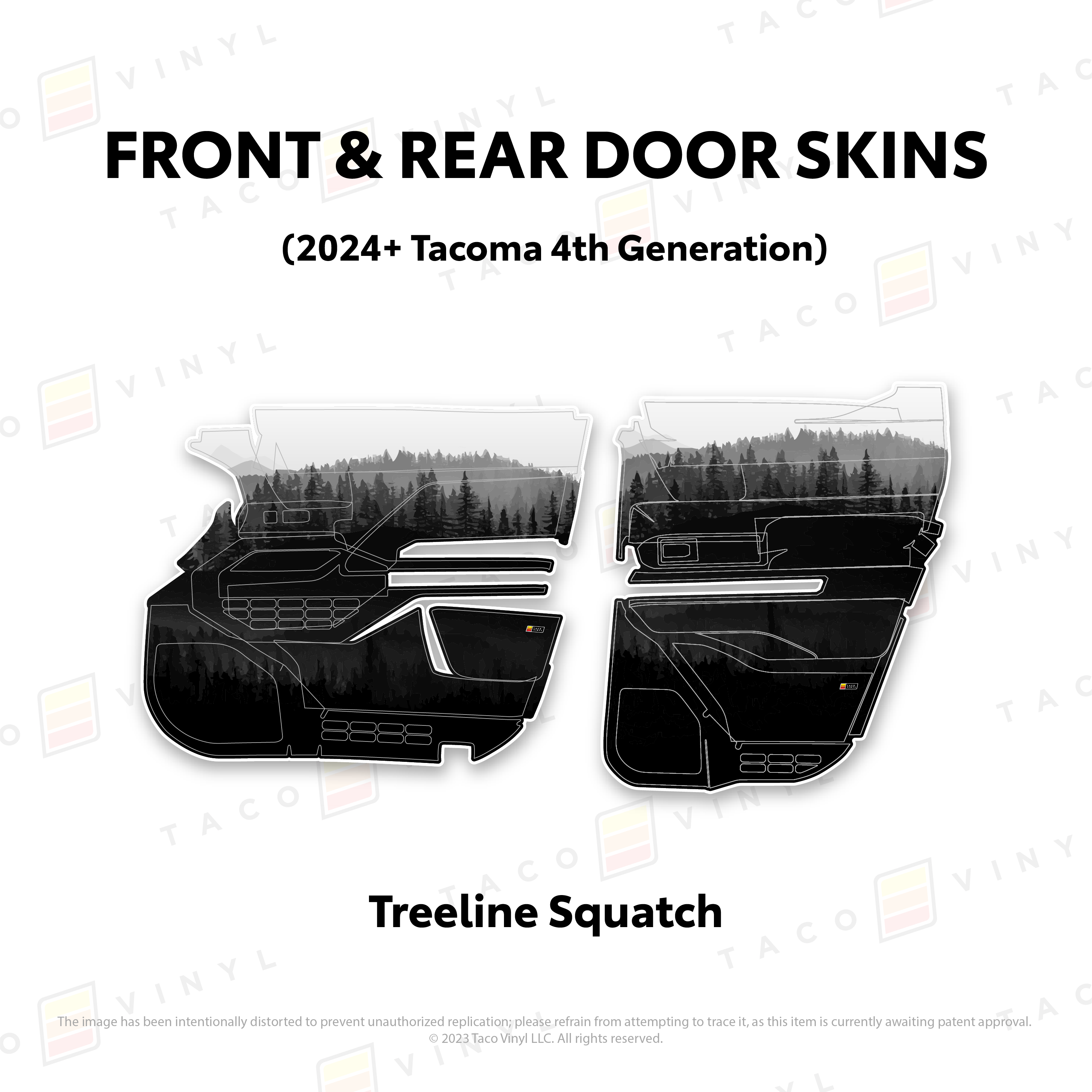 2024+ Door Skins For Tacoma