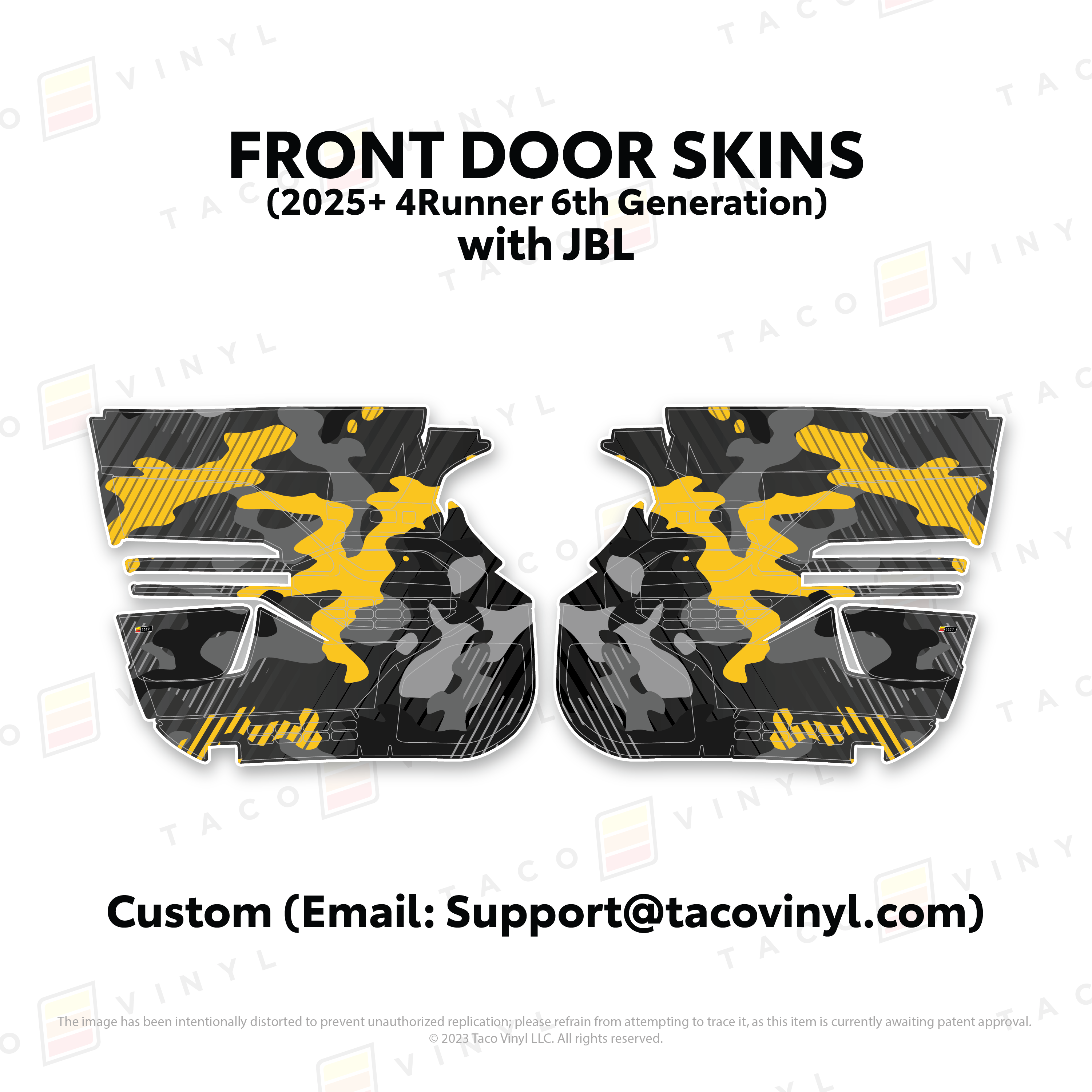 2024+ Door Skins For Tacoma