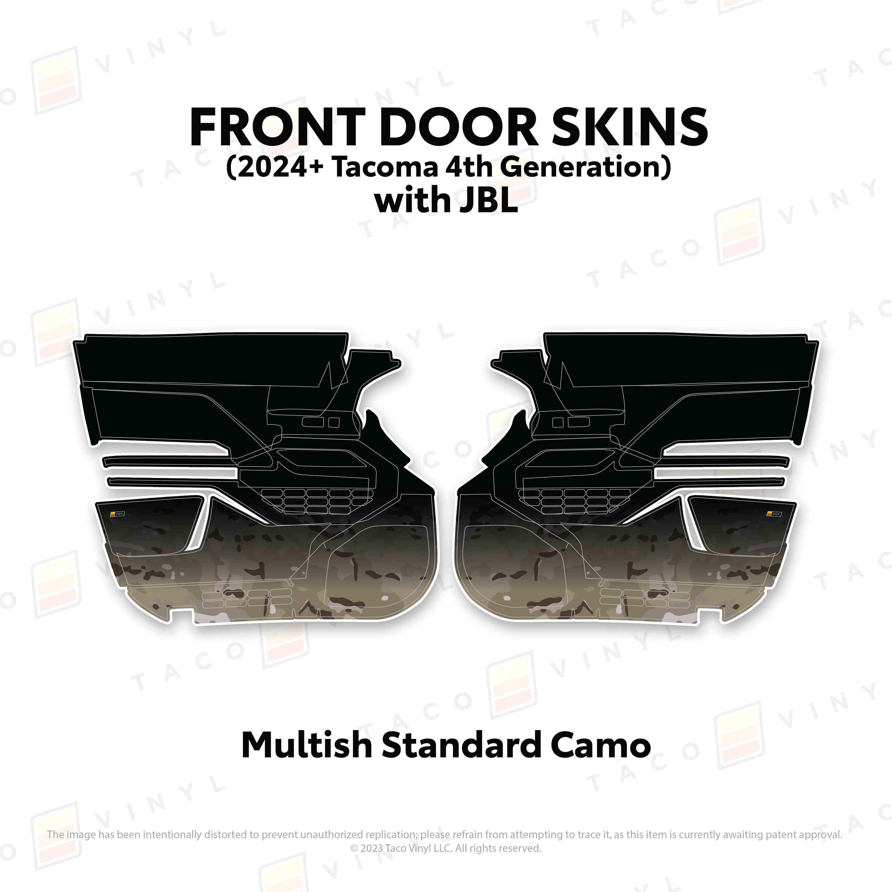 2024+ Door Skins For Tacoma