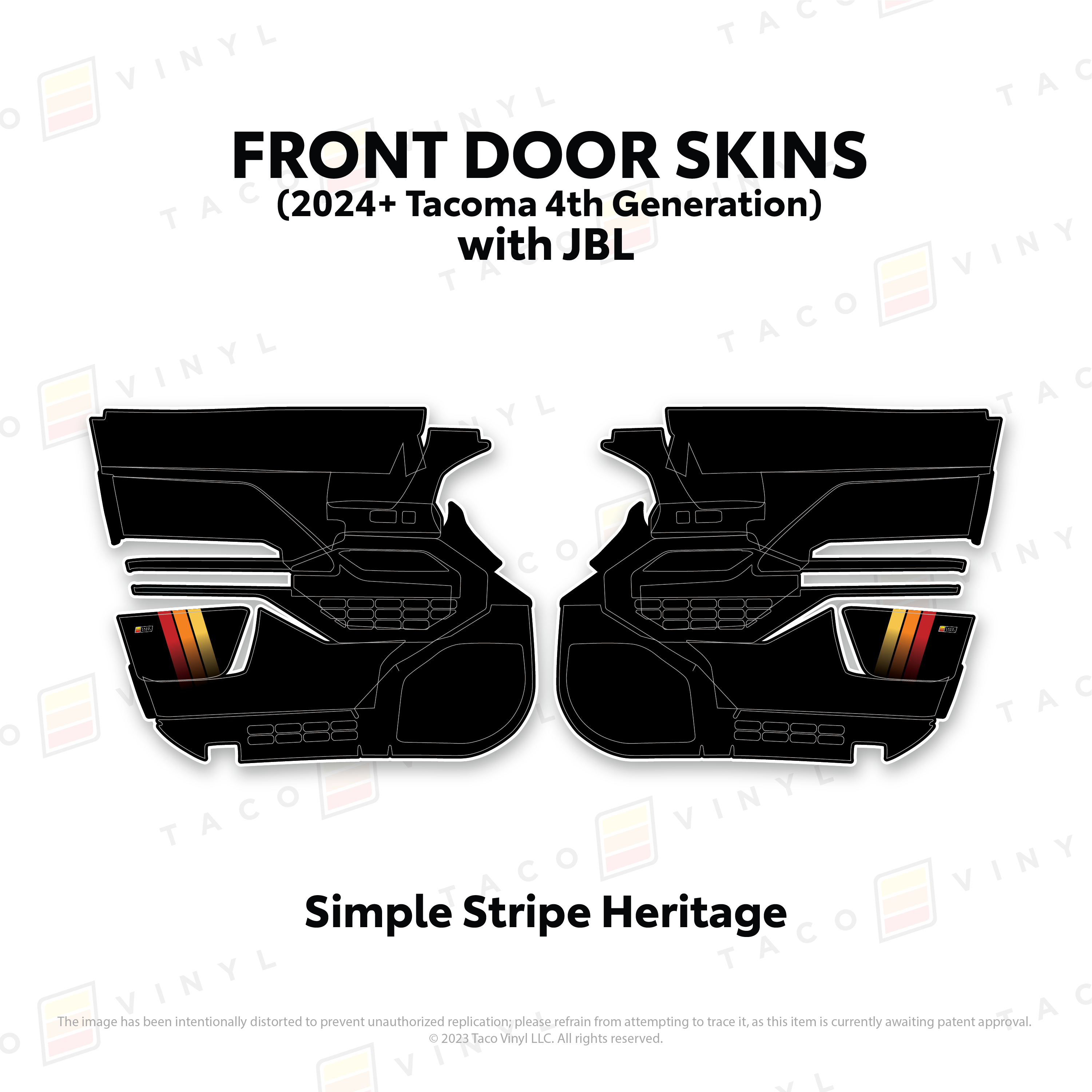 2024+ Door Skins For Tacoma