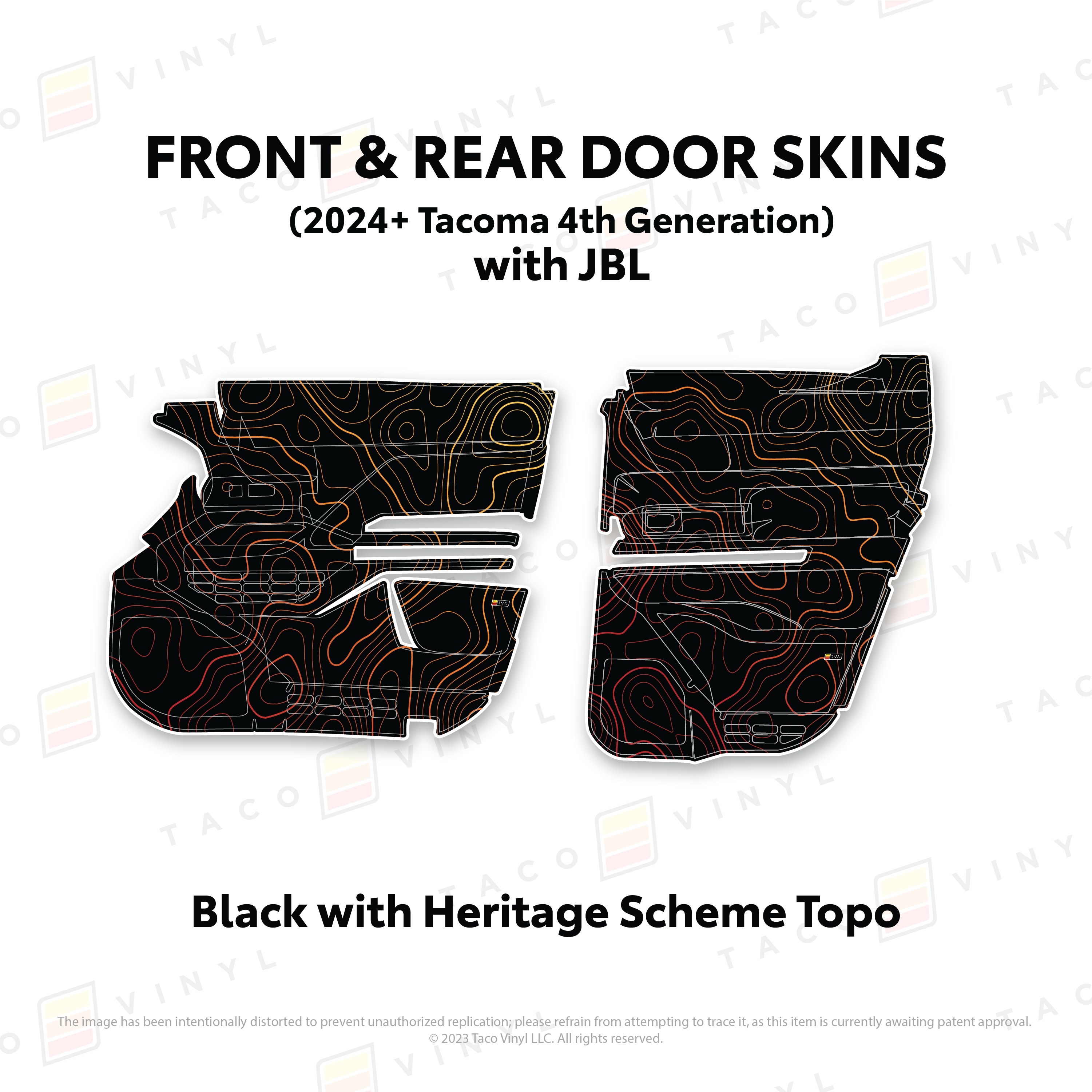 2024+ Door Skins For Tacoma
