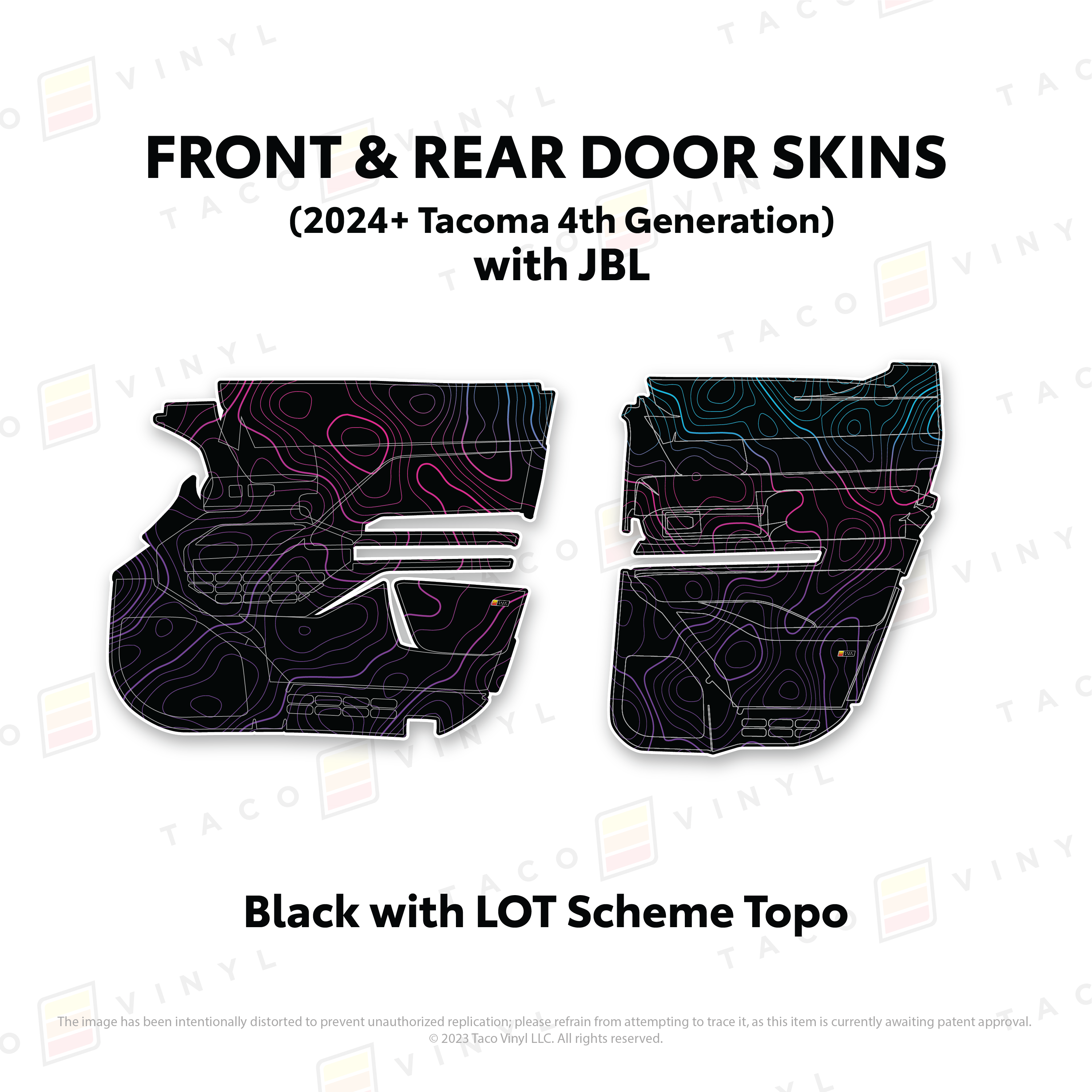 2024+ Door Skins For Tacoma