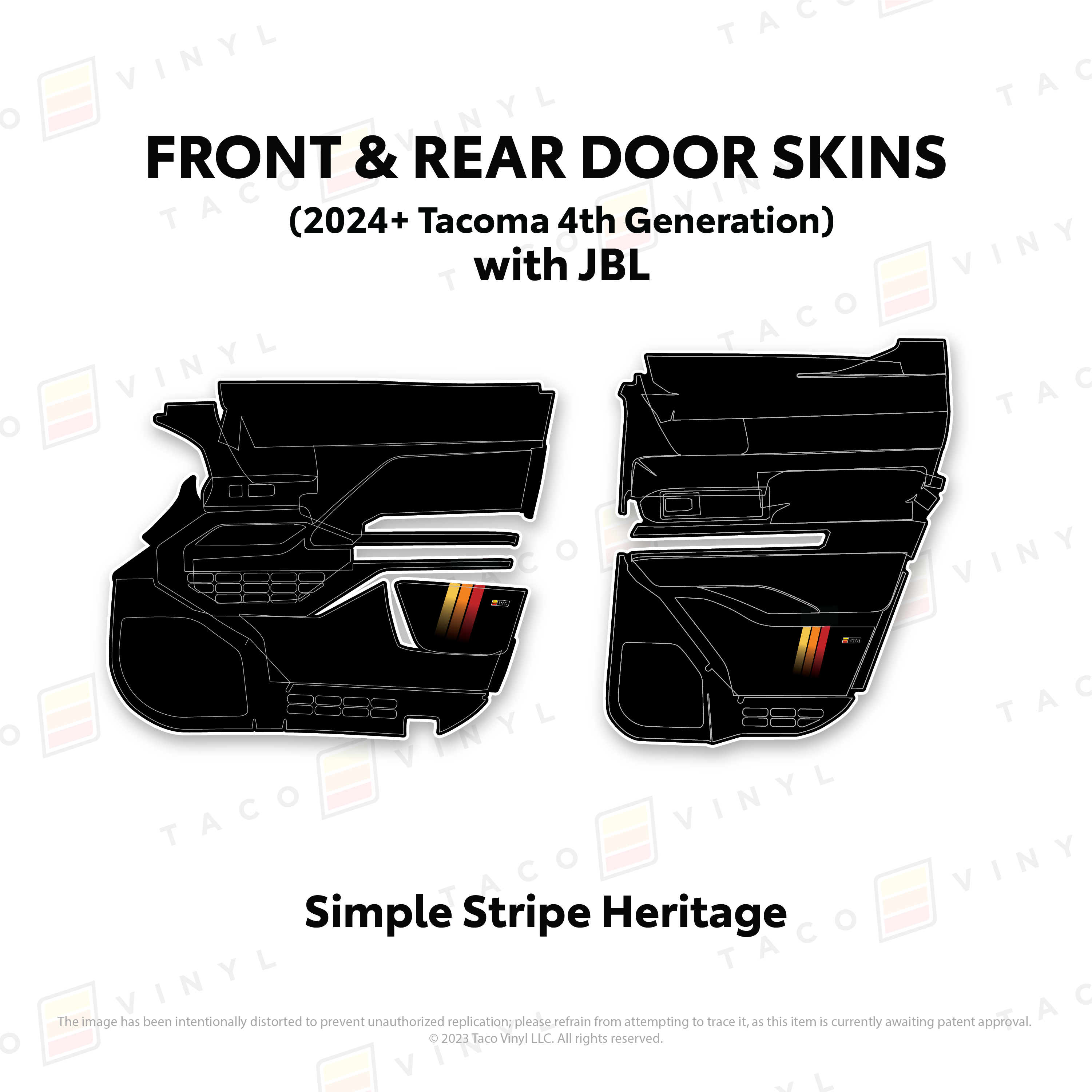2024+ Door Skins For Tacoma
