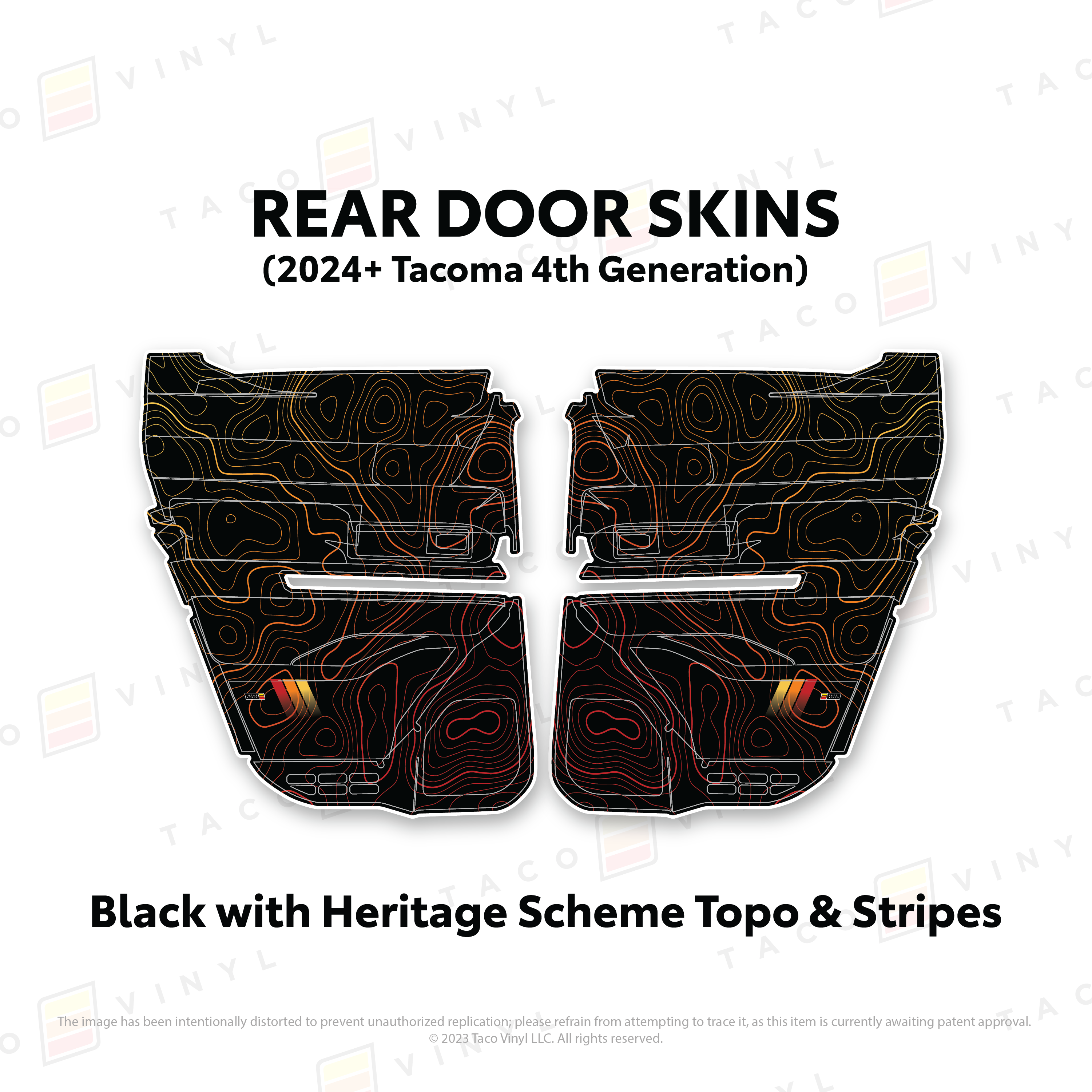 2024+ Door Skins For Tacoma
