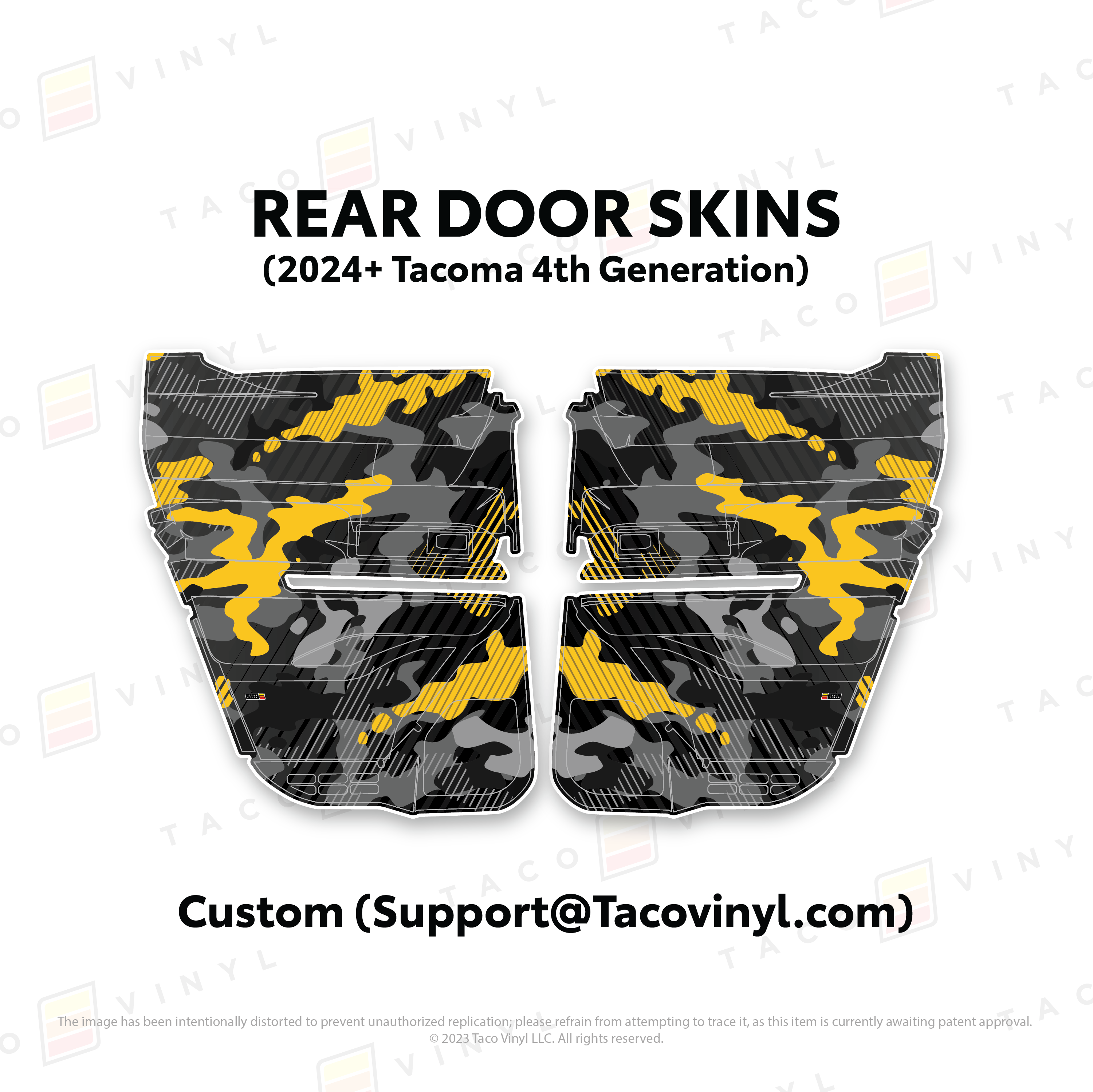 2024+ Door Skins For Tacoma