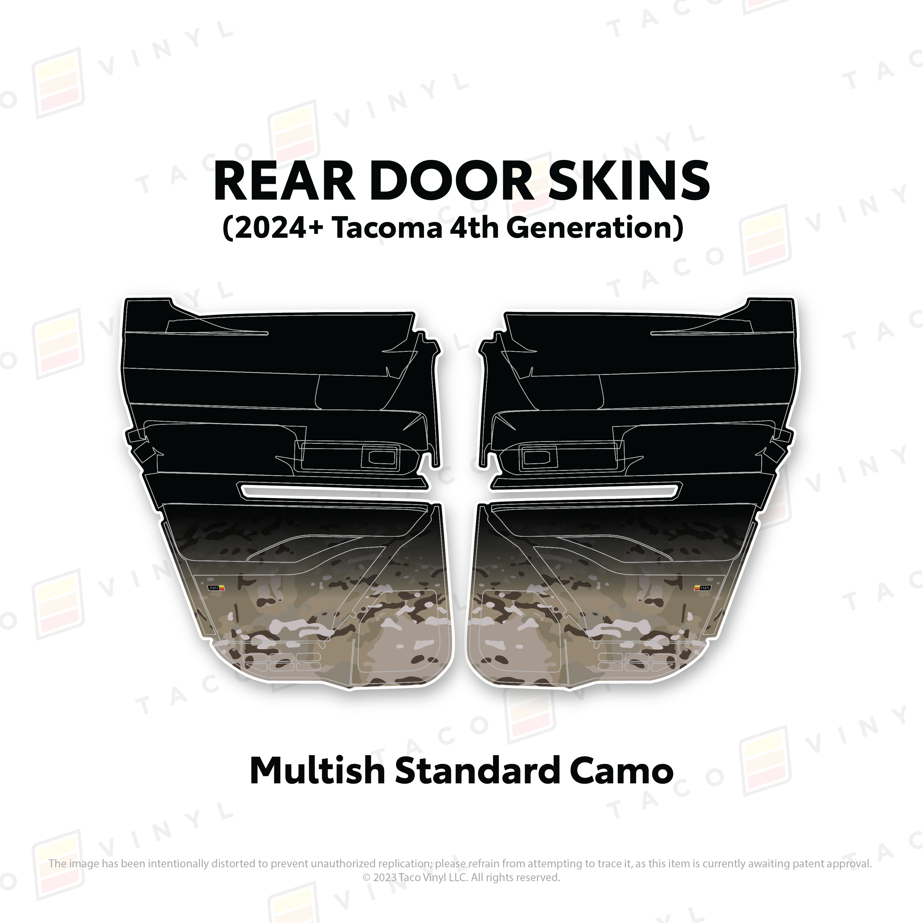 2024+ Door Skins For Tacoma