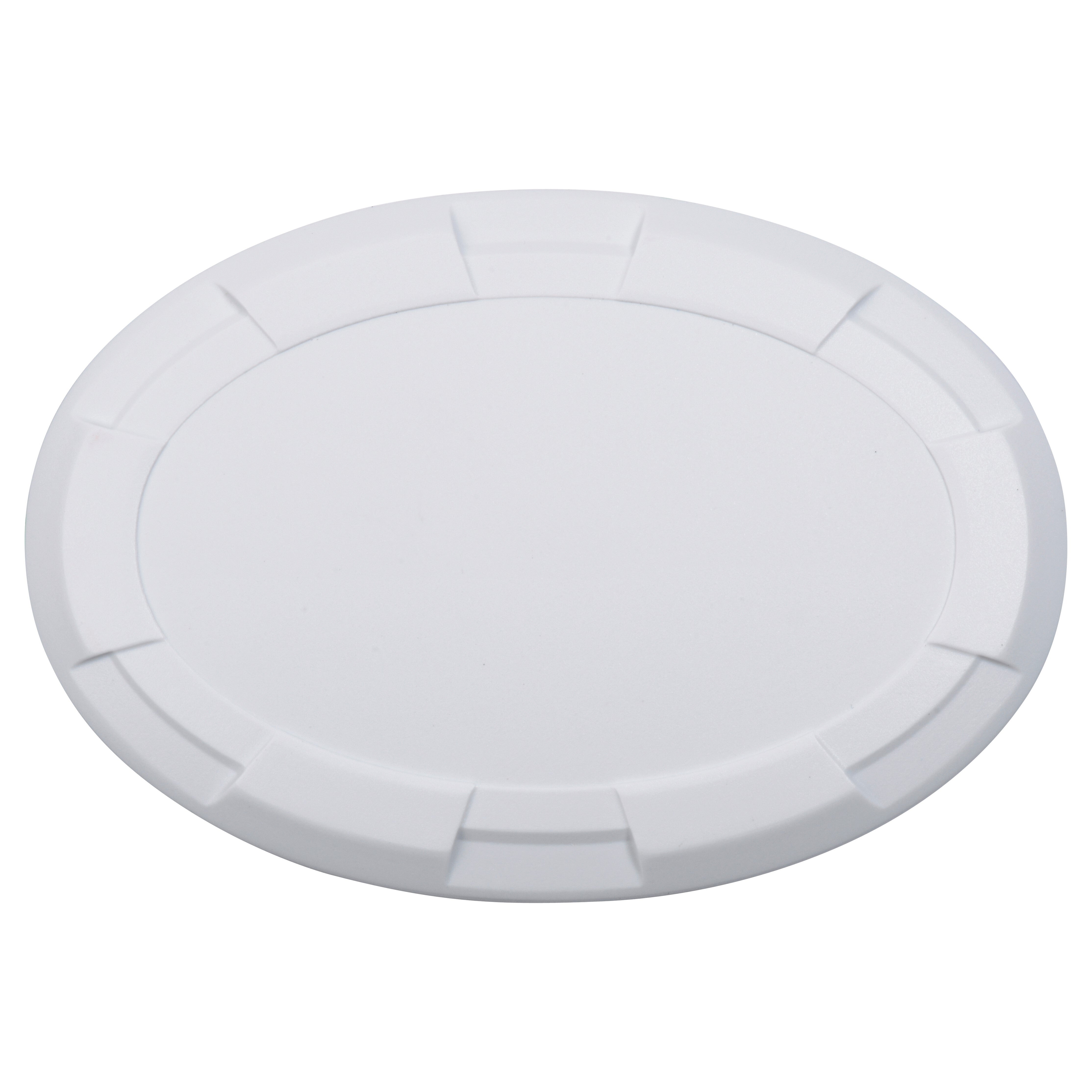 Steering Wheel Emblem Overlay (For Select Toyota Models) - WHITE - BLANK