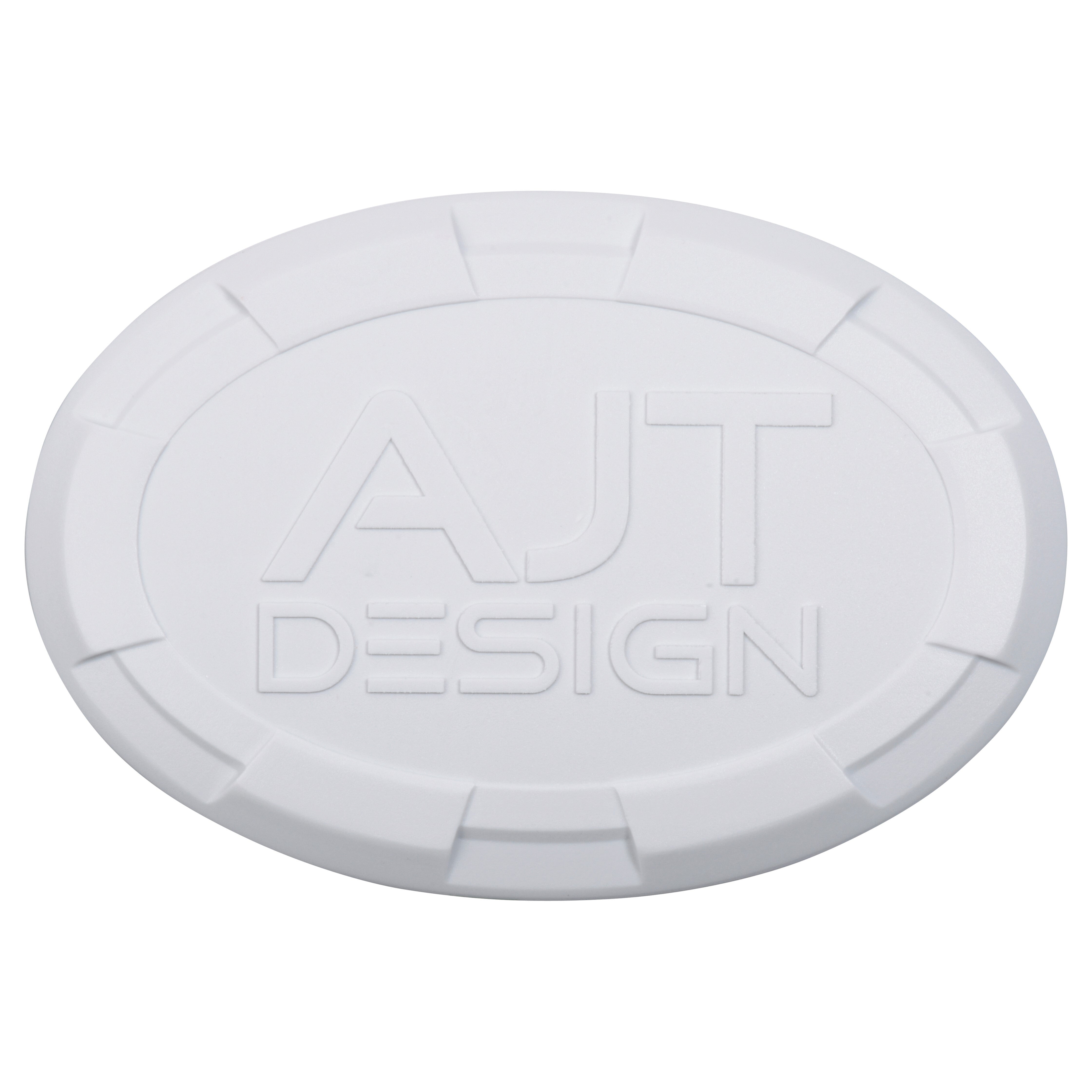Steering Wheel Emblem Overlay (For Select Toyota Models) - WHITE - AJT DESIGN