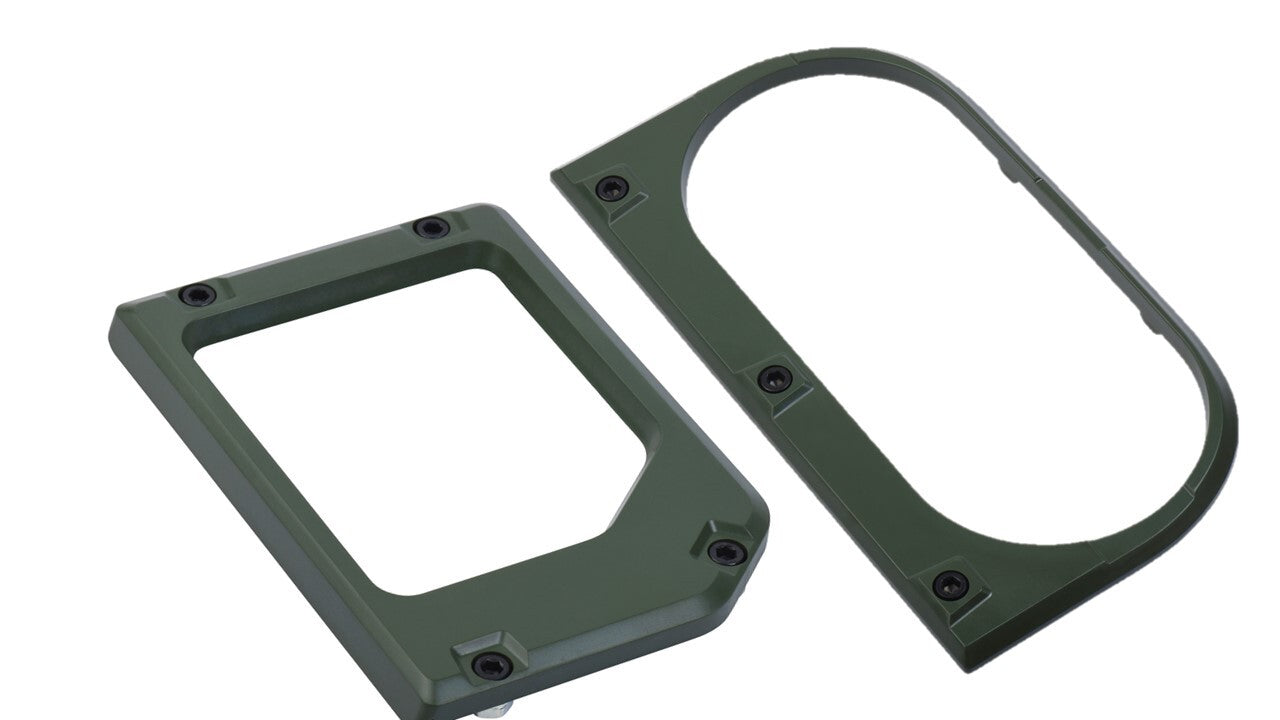 Cup Holder/Shifter Trim Rings (For 2014-2021 Tundra) - ARMY GREEN