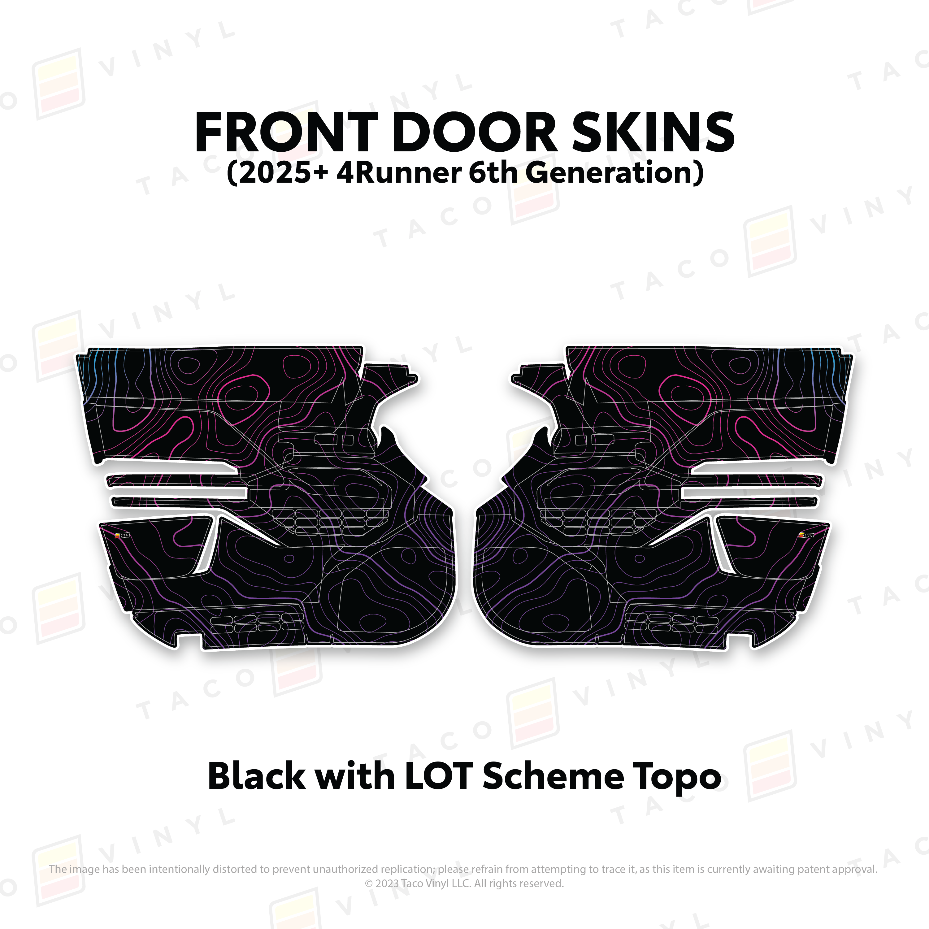 2025+ Door Skins For 4Runner