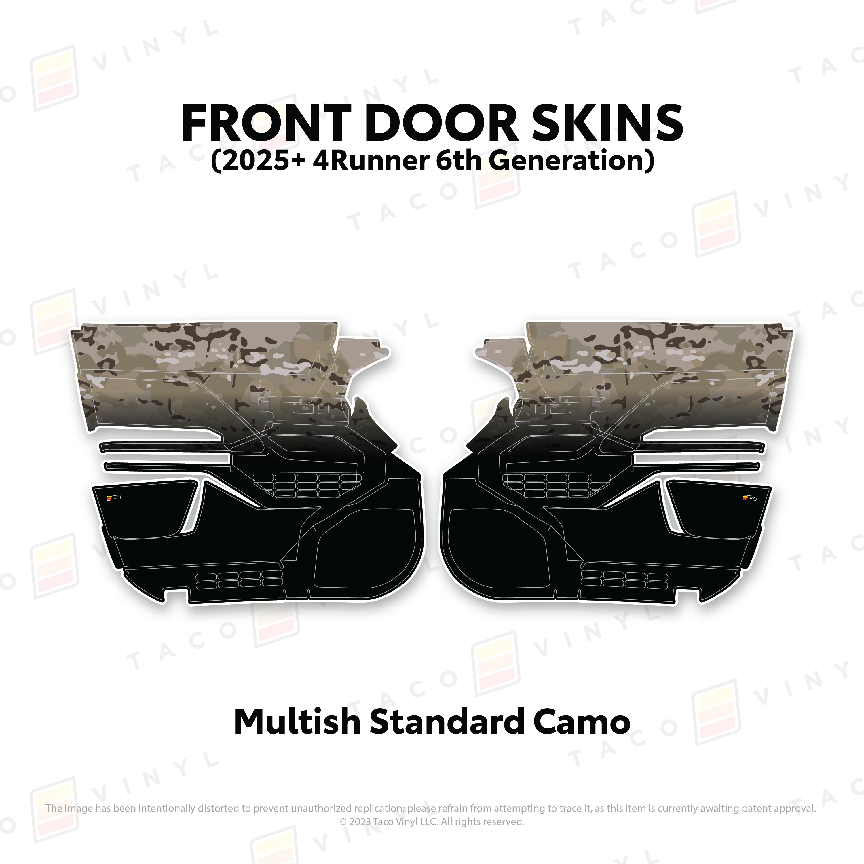 2025+ Door Skins For 4Runner