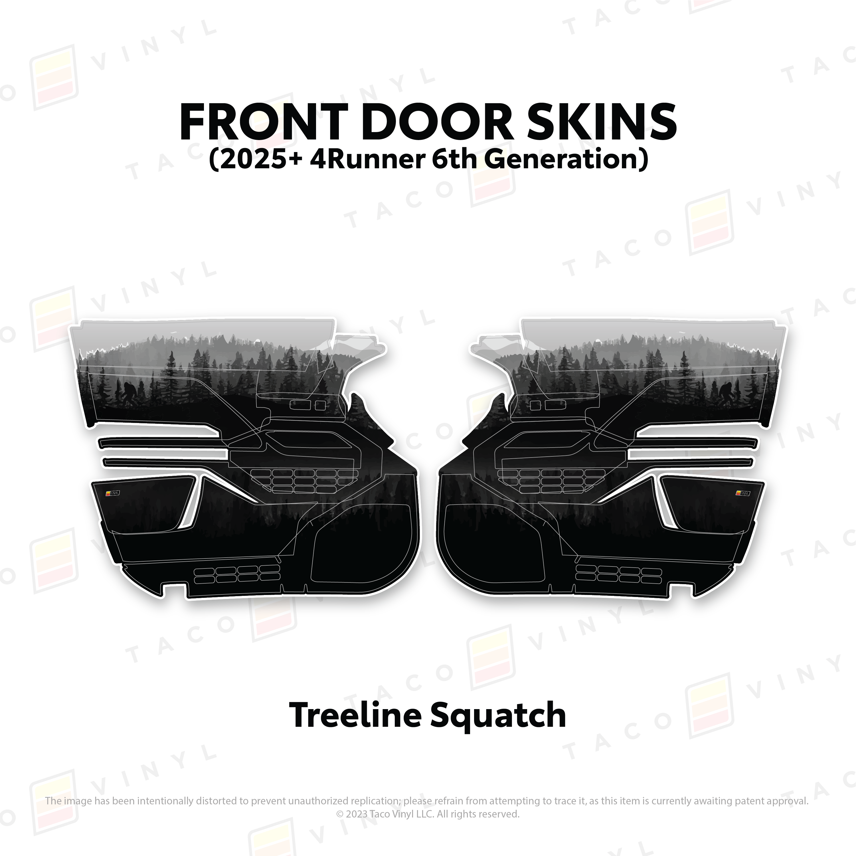 2025+ Door Skins For 4Runner