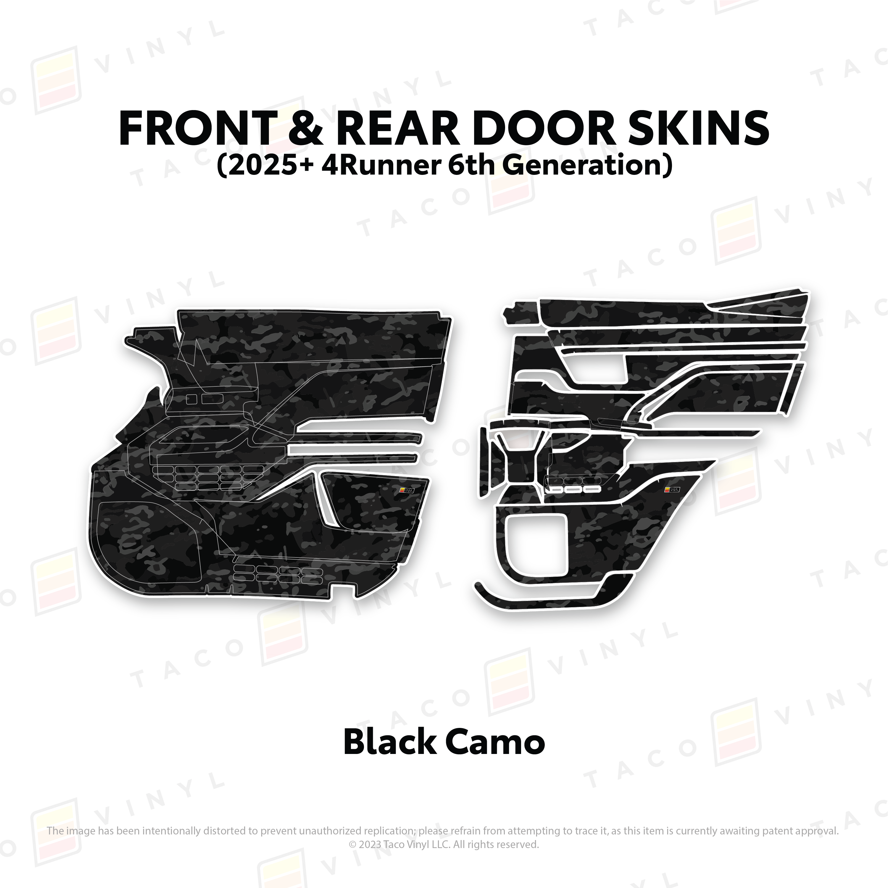 2025+ Door Skins For 4Runner