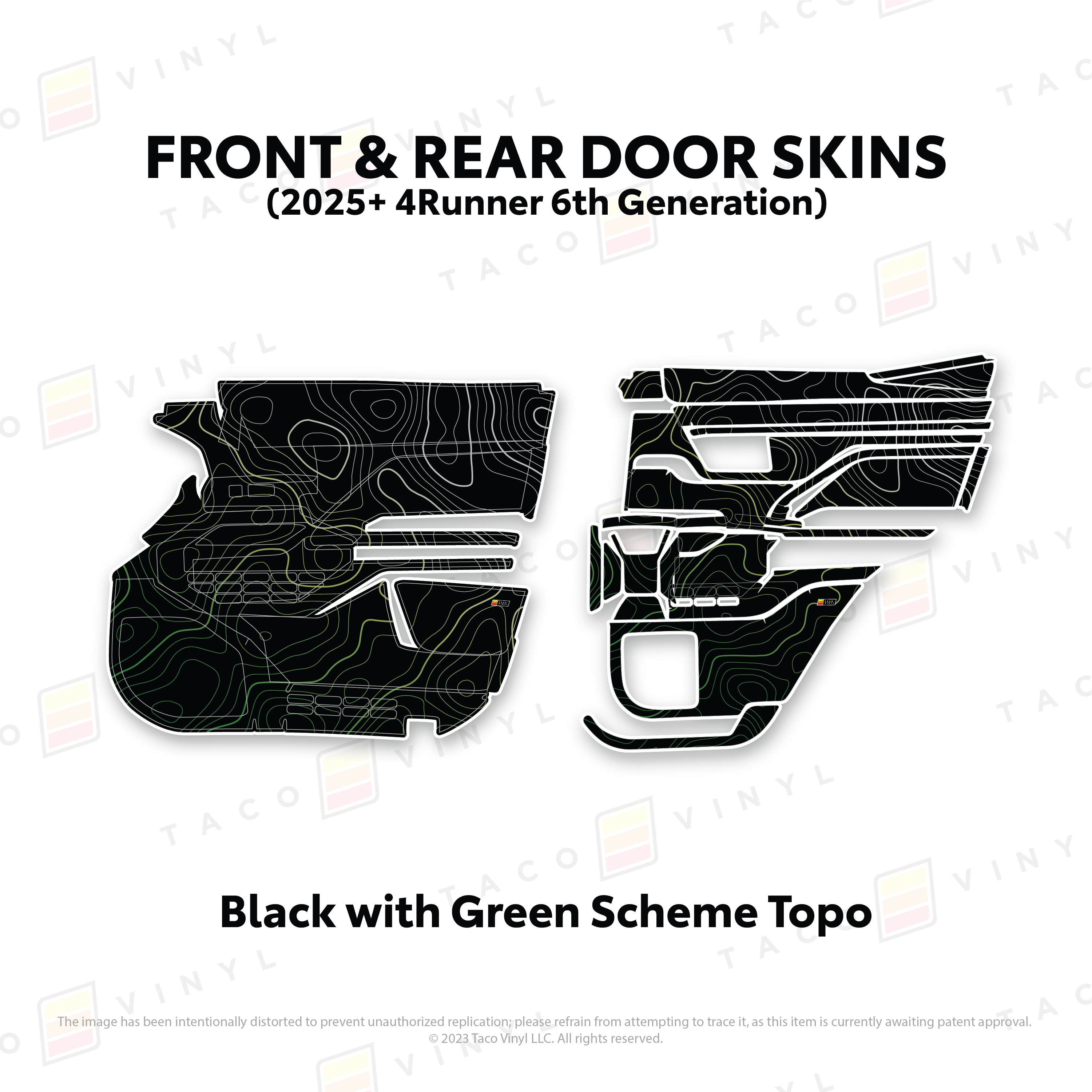 2025+ Door Skins For 4Runner