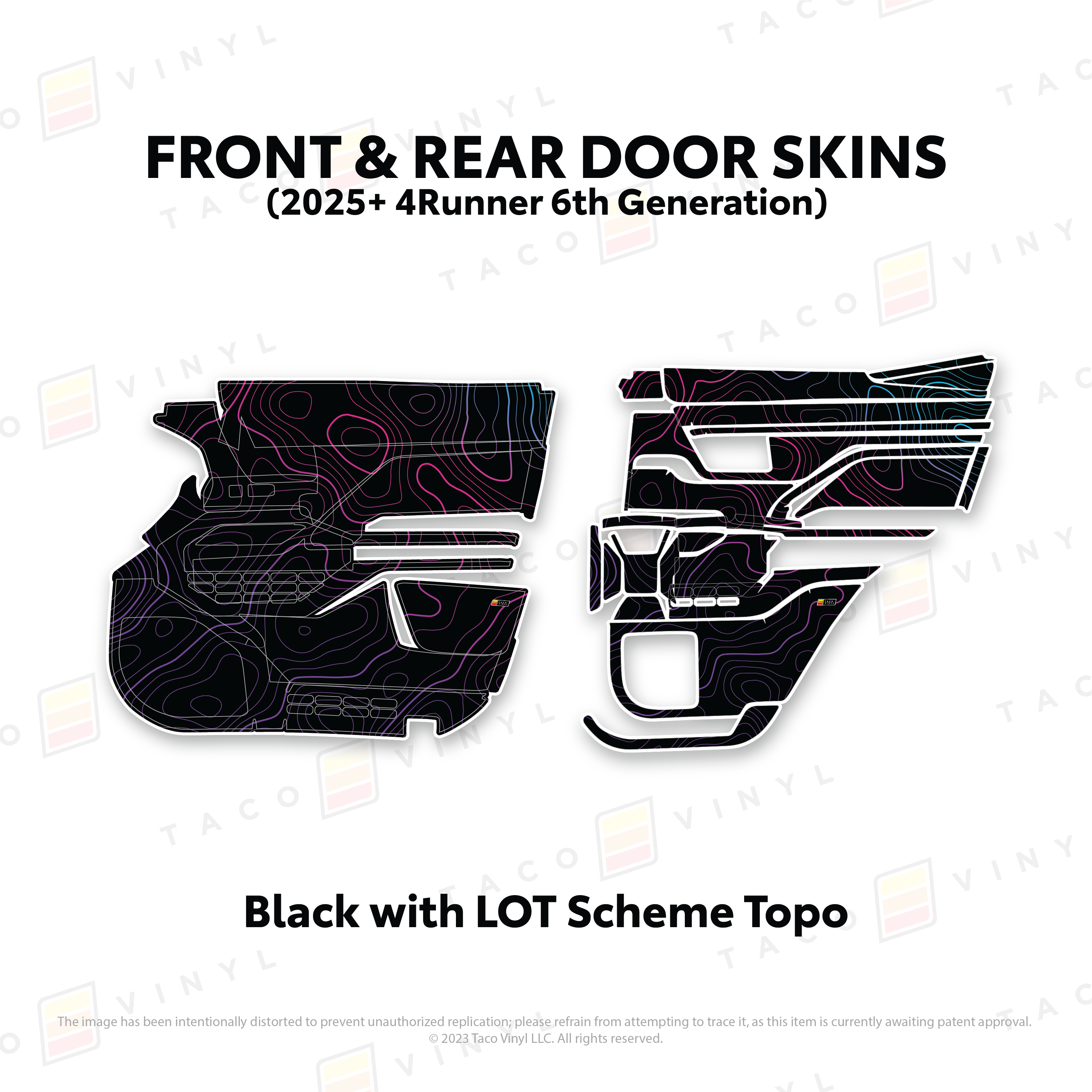 2025+ Door Skins For 4Runner