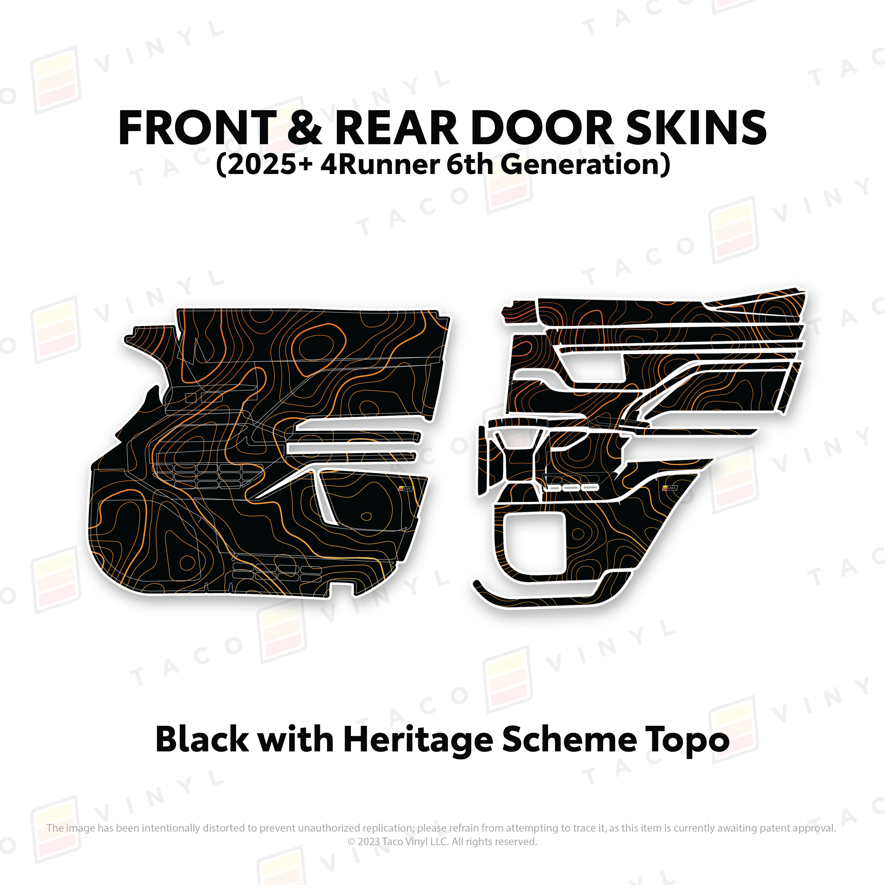 2025+ Door Skins For 4Runner