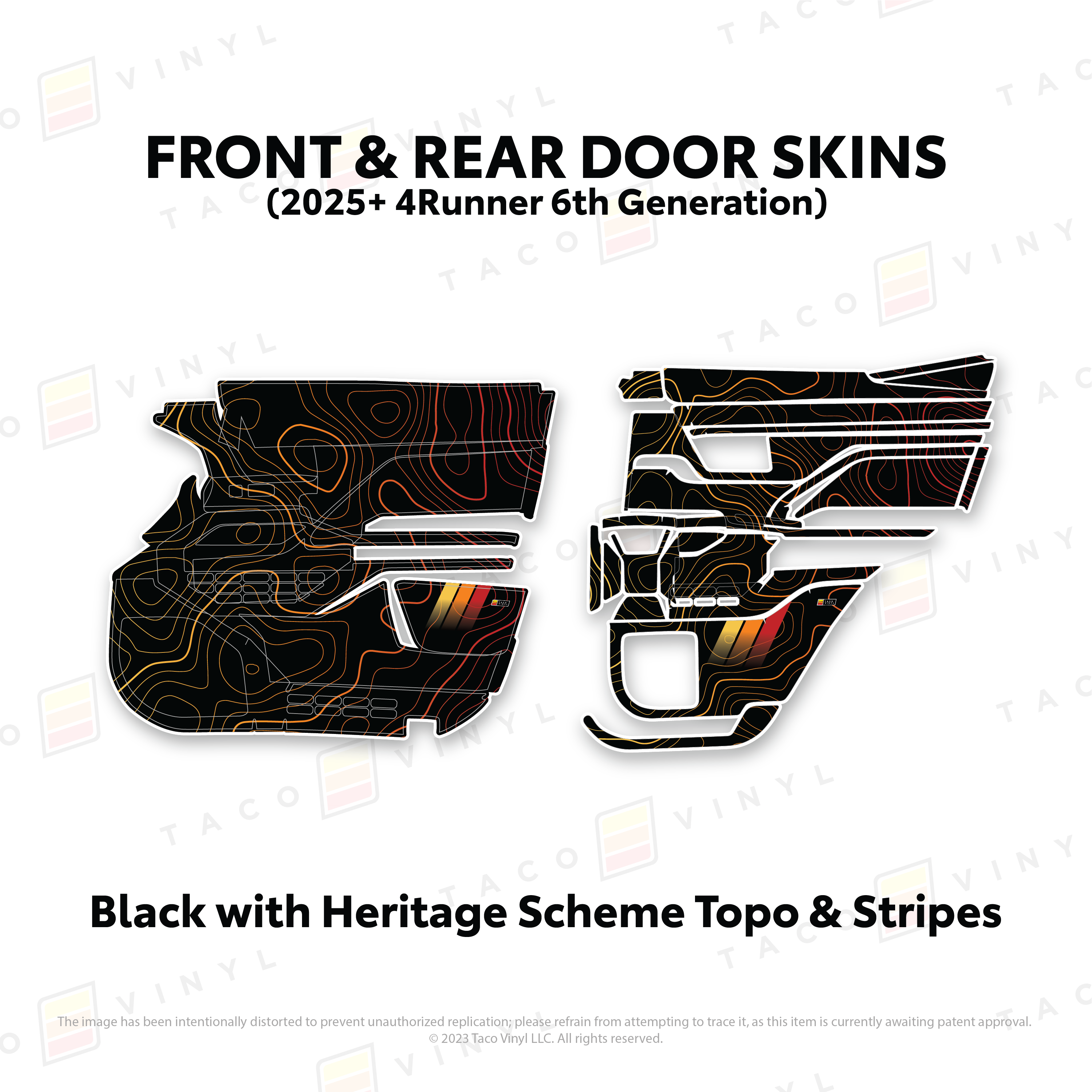 2025+ Door Skins For 4Runner