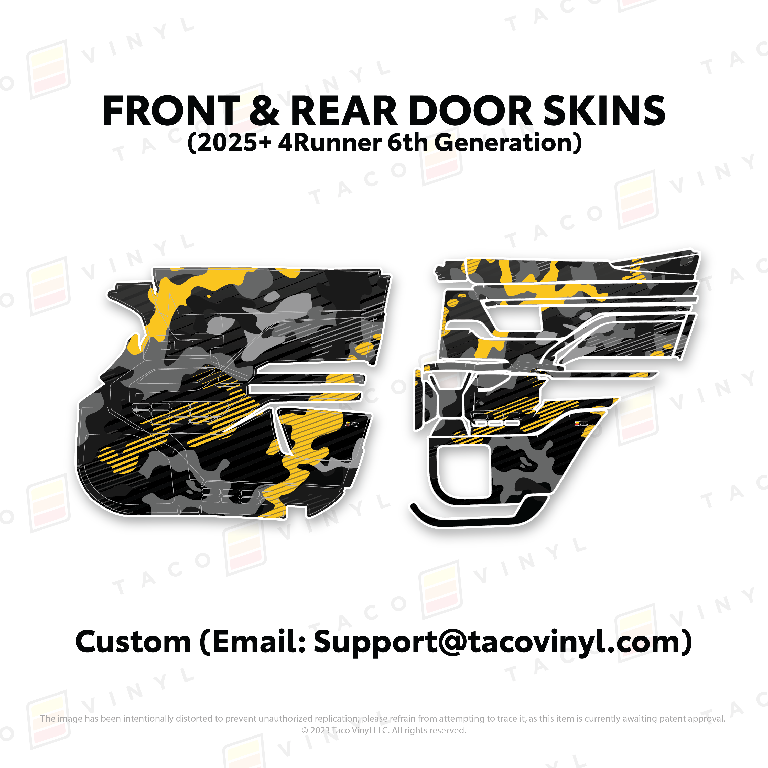 2025+ Door Skins For 4Runner