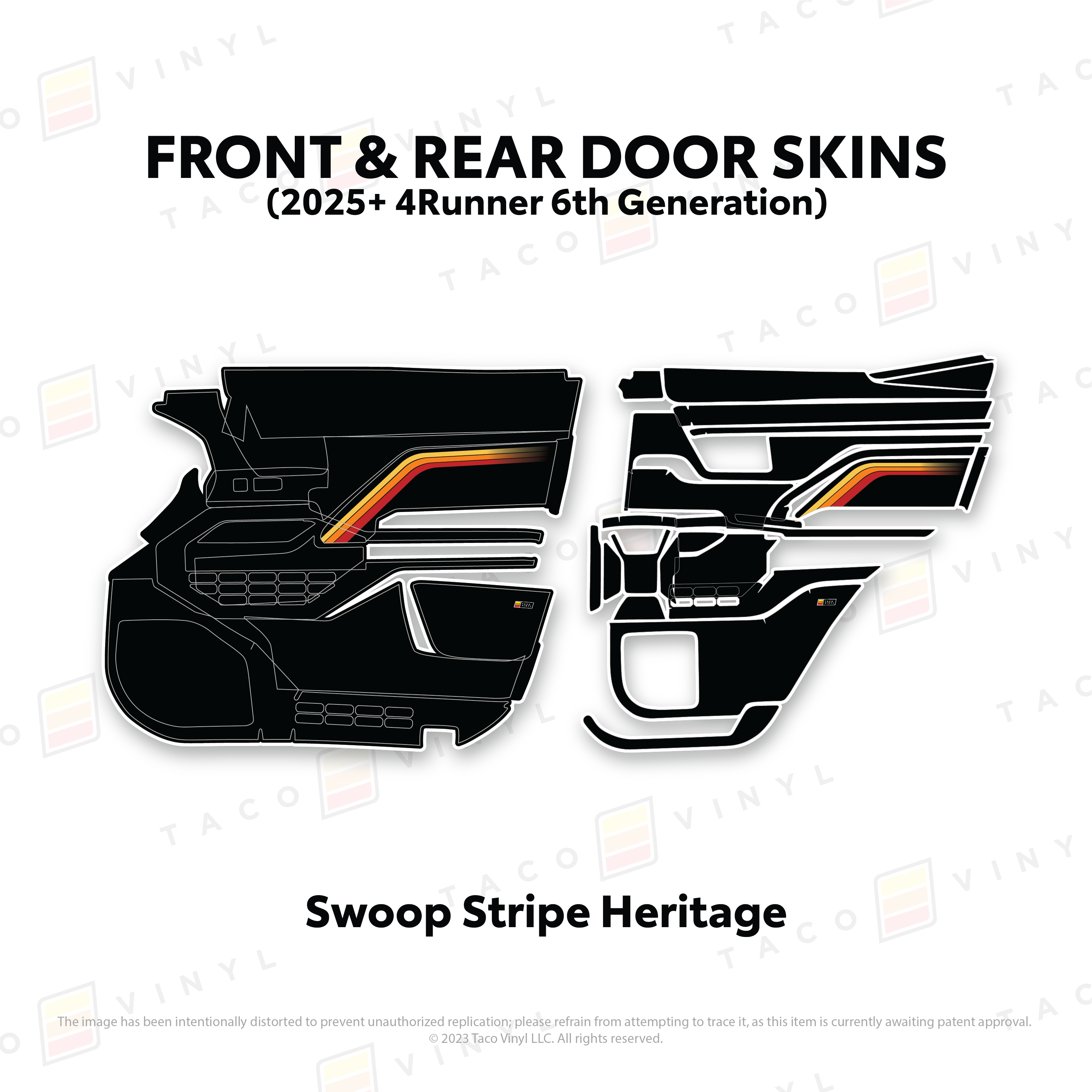 2025+ Door Skins For 4Runner