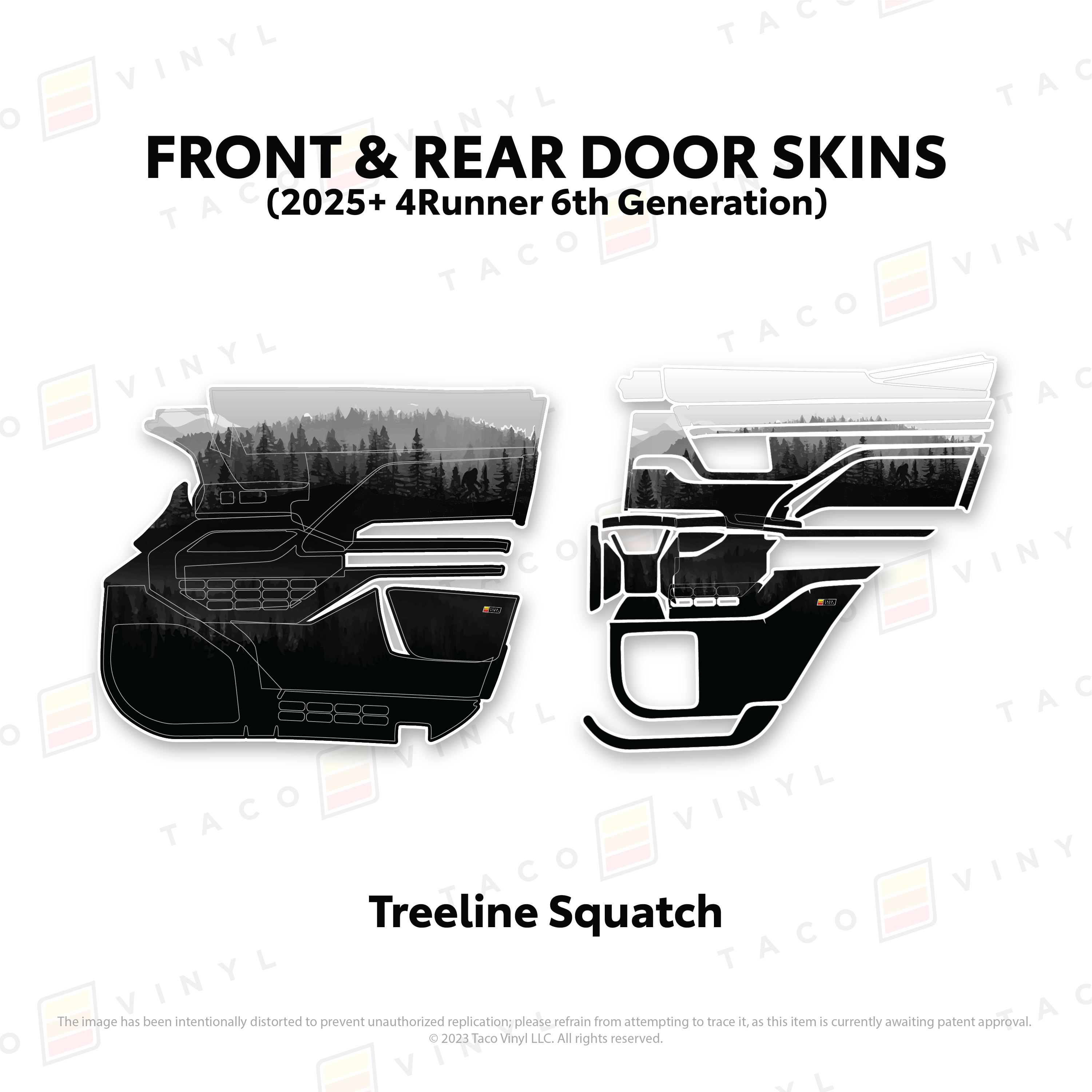 2025+ Door Skins For 4Runner