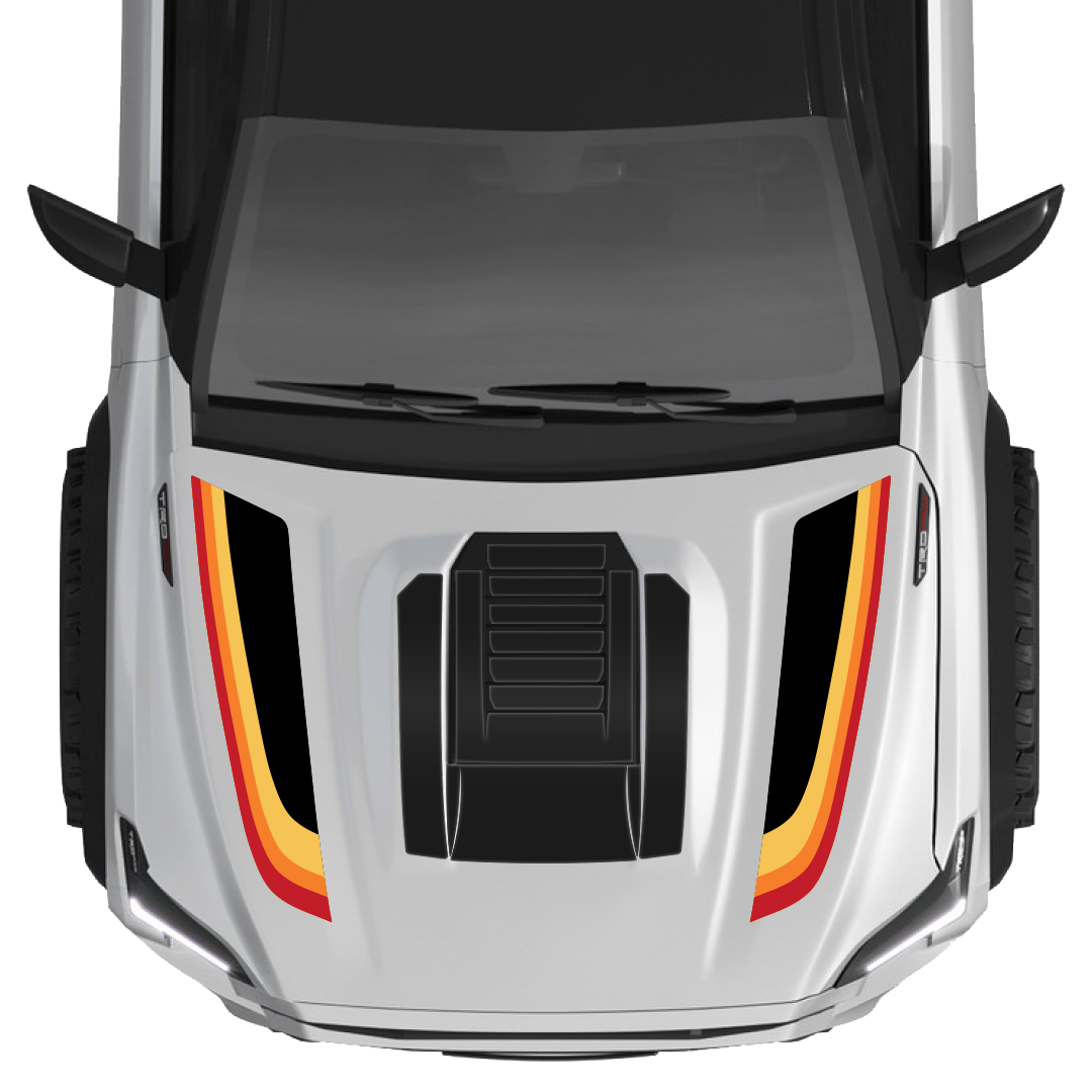 2025+ Fury Hood Scoop Stamp (W/ Long Fangs) For 4Runner