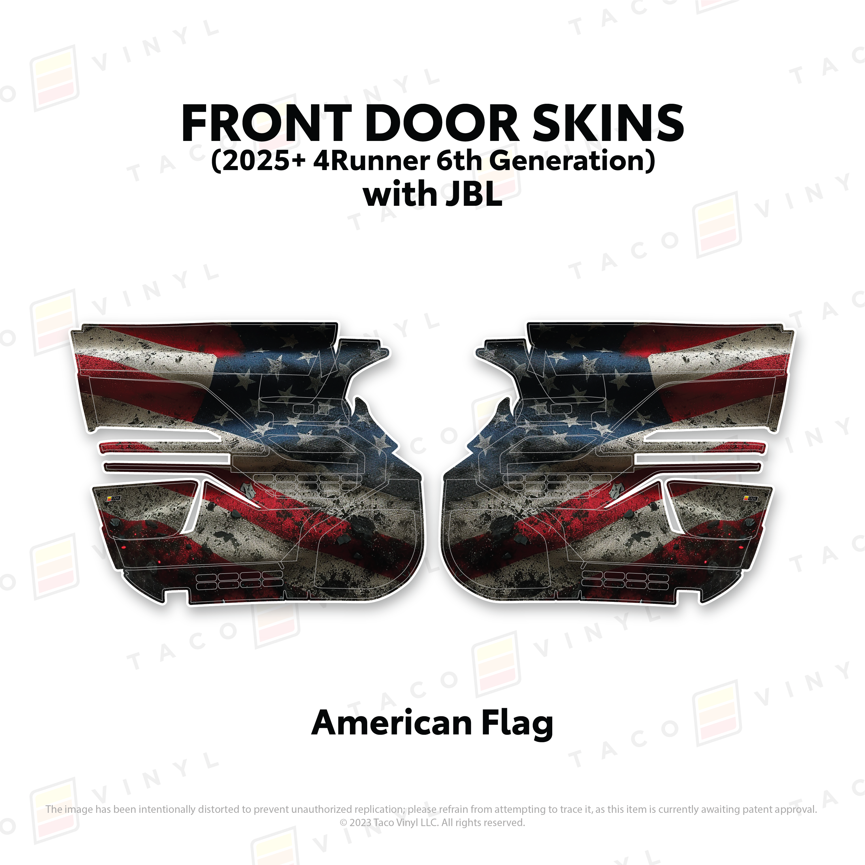 2025+ Door Skins For 4Runner