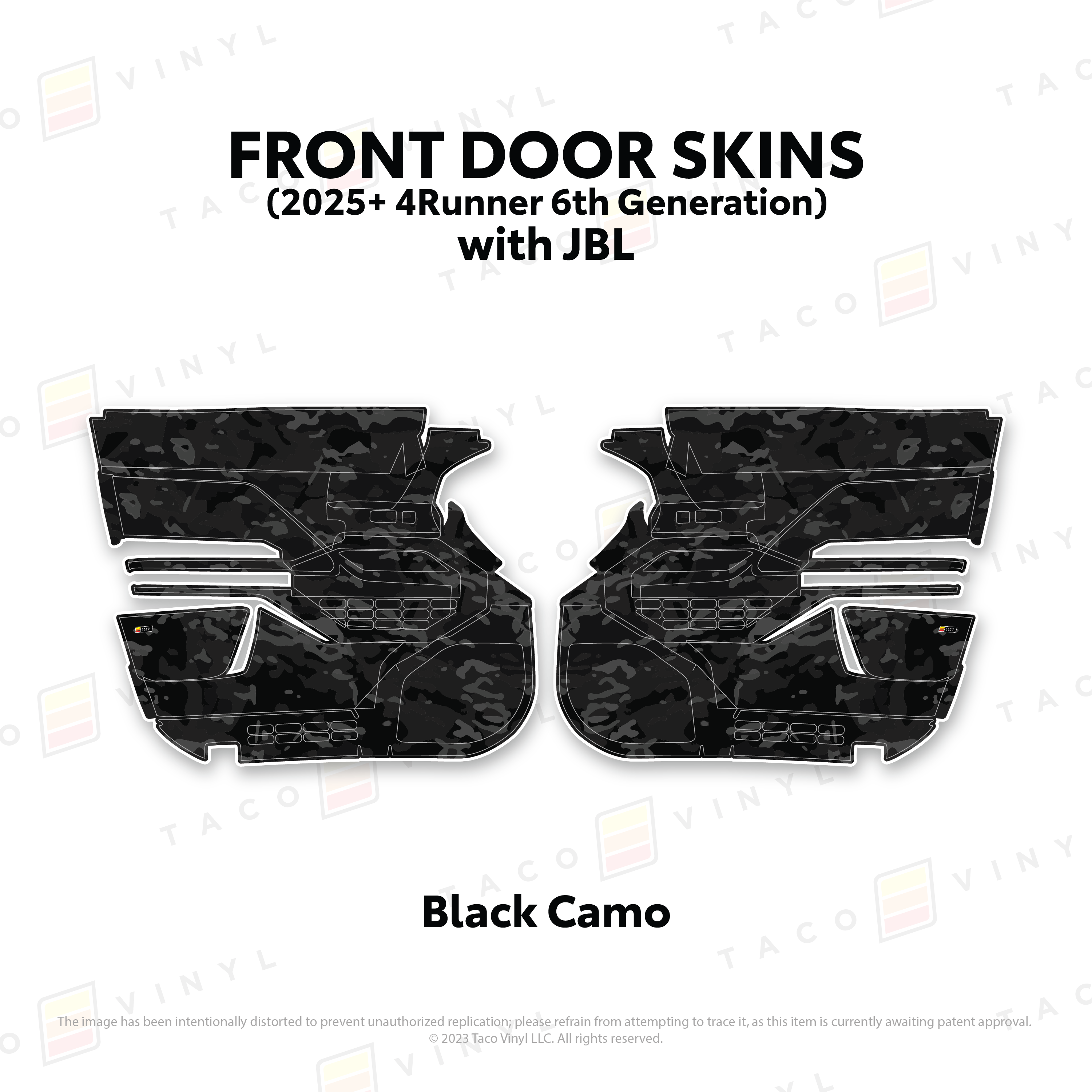 2025+ Door Skins For 4Runner