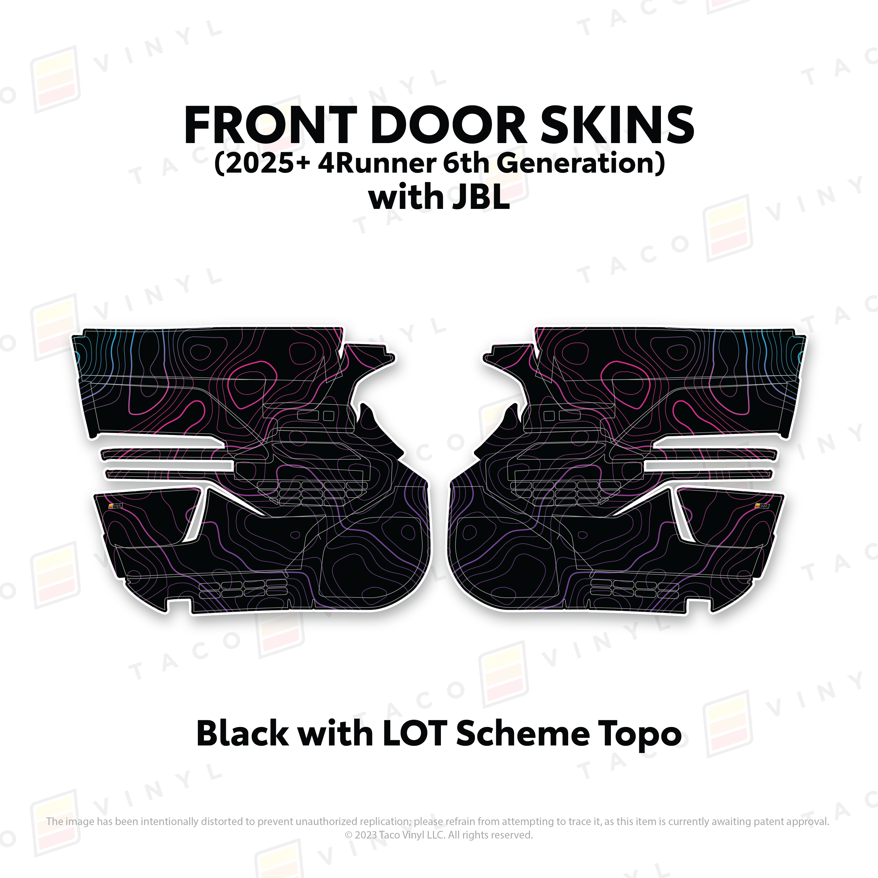 2025+ Door Skins For 4Runner