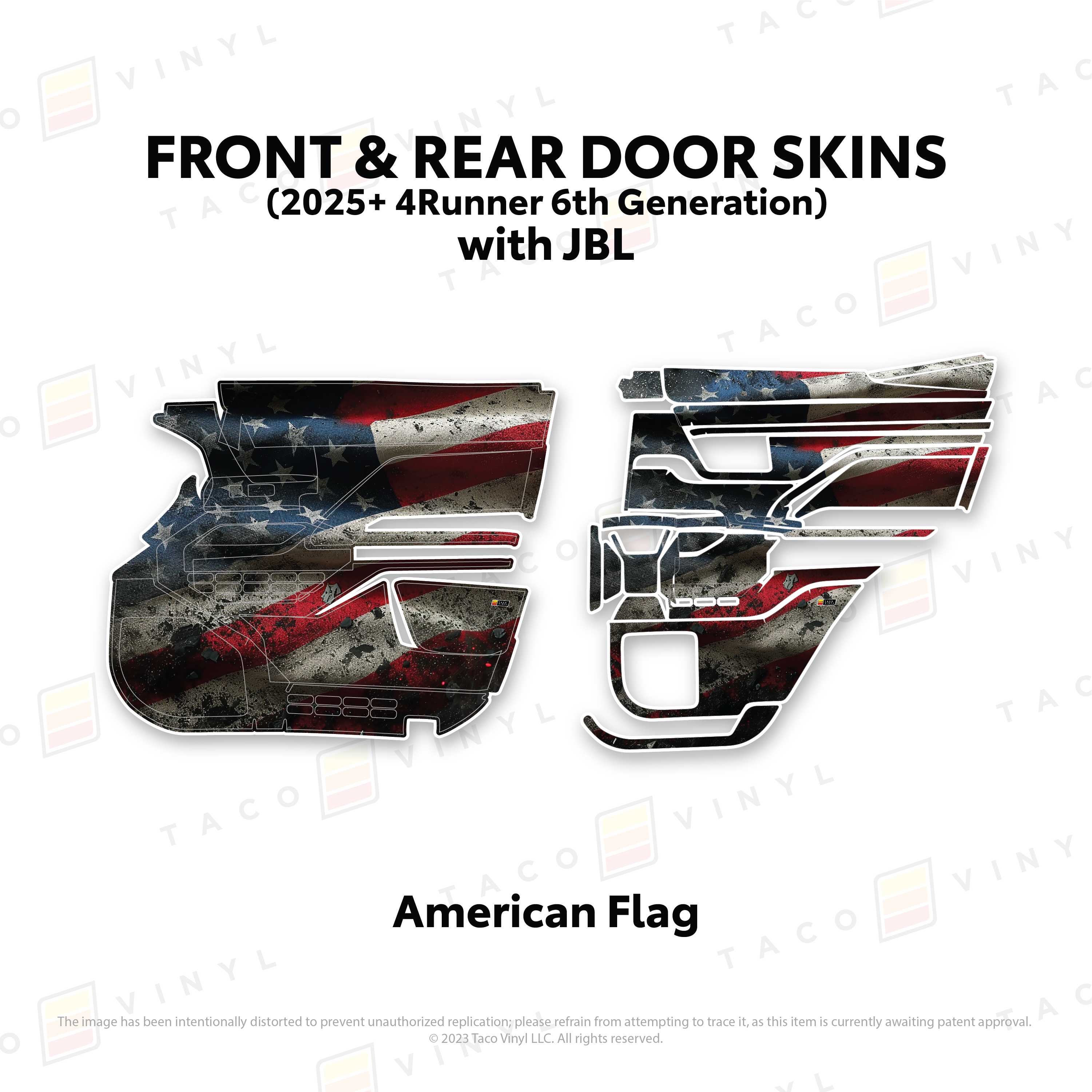2025+ Door Skins For 4Runner