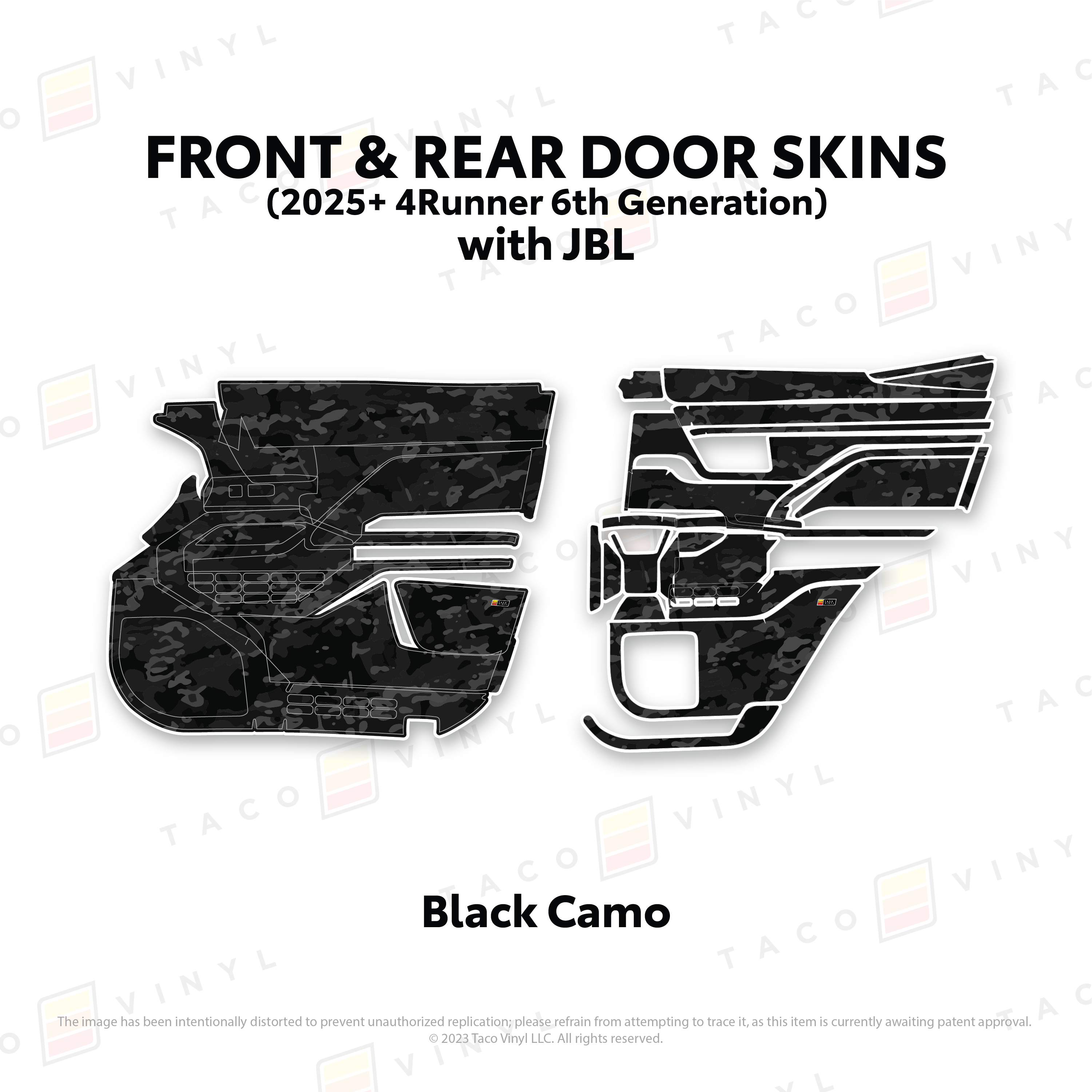 2025+ Door Skins For 4Runner