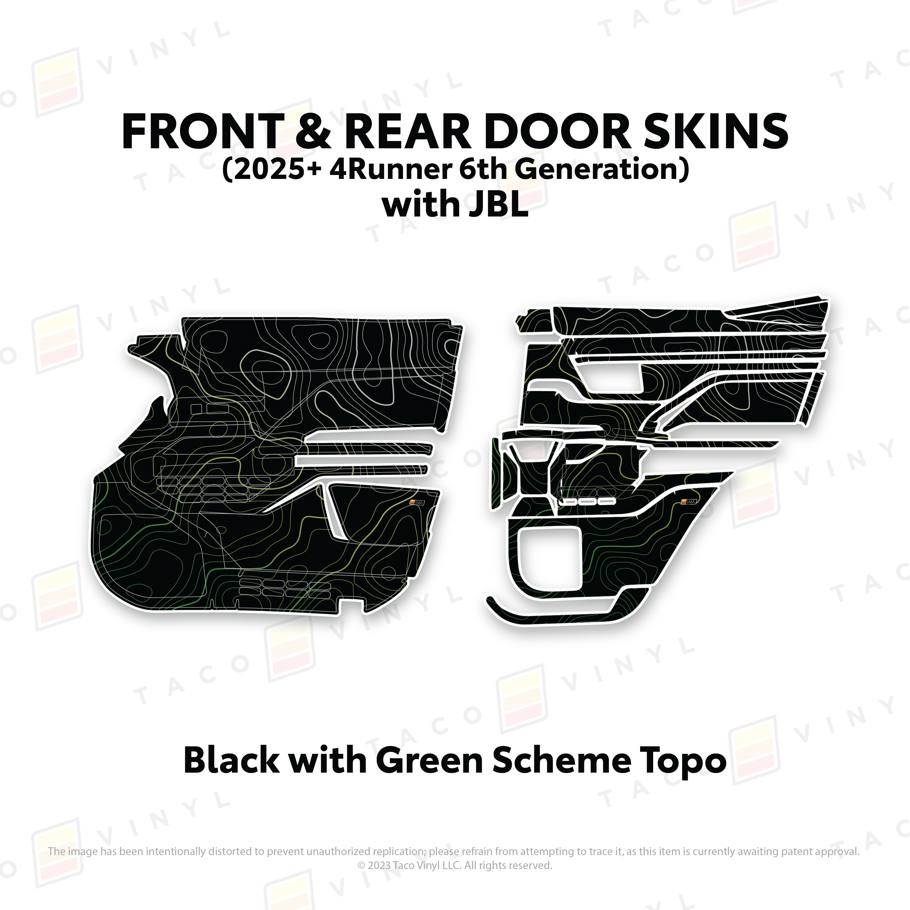 2025+ Door Skins For 4Runner