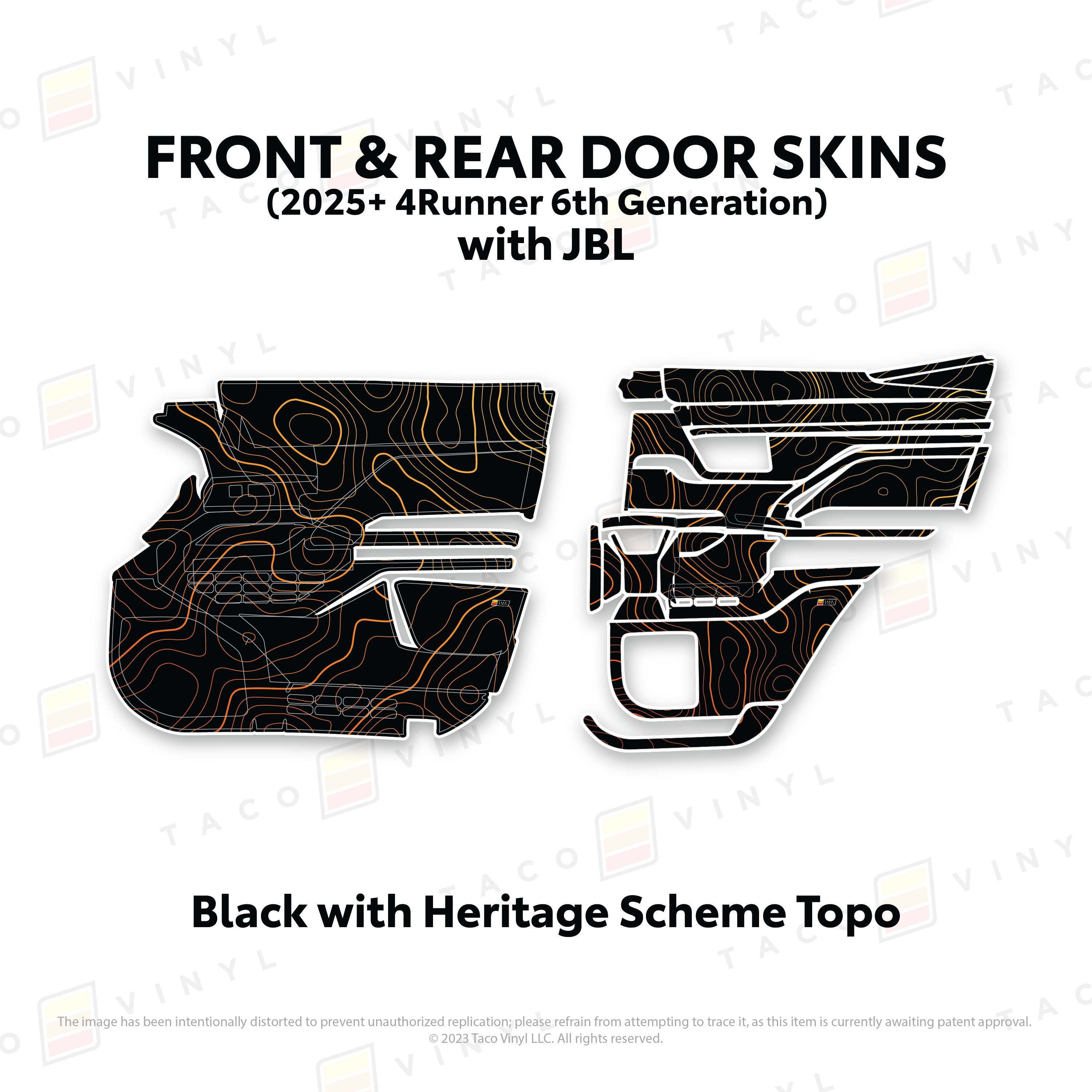 2025+ Door Skins For 4Runner