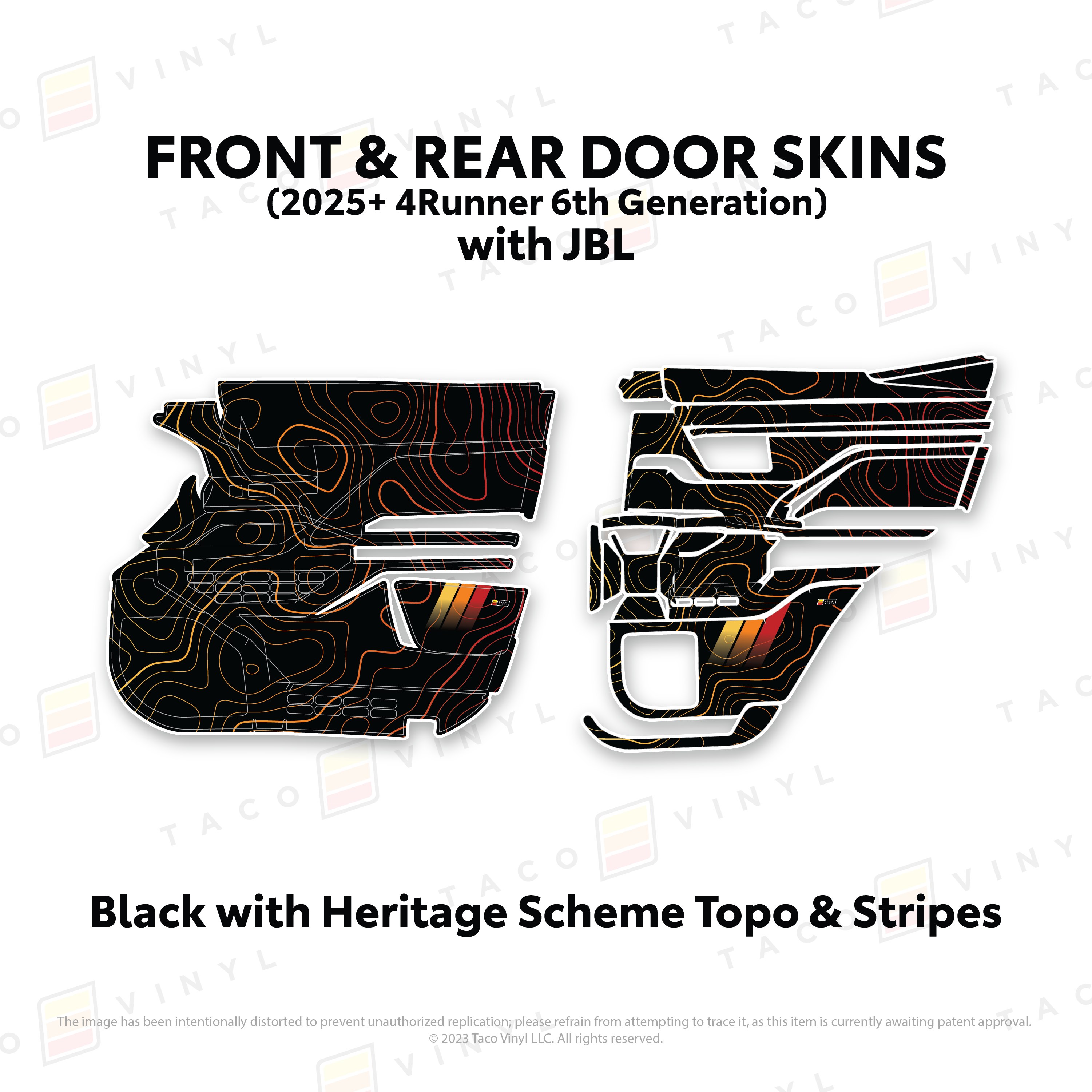 2025+ Door Skins For 4Runner