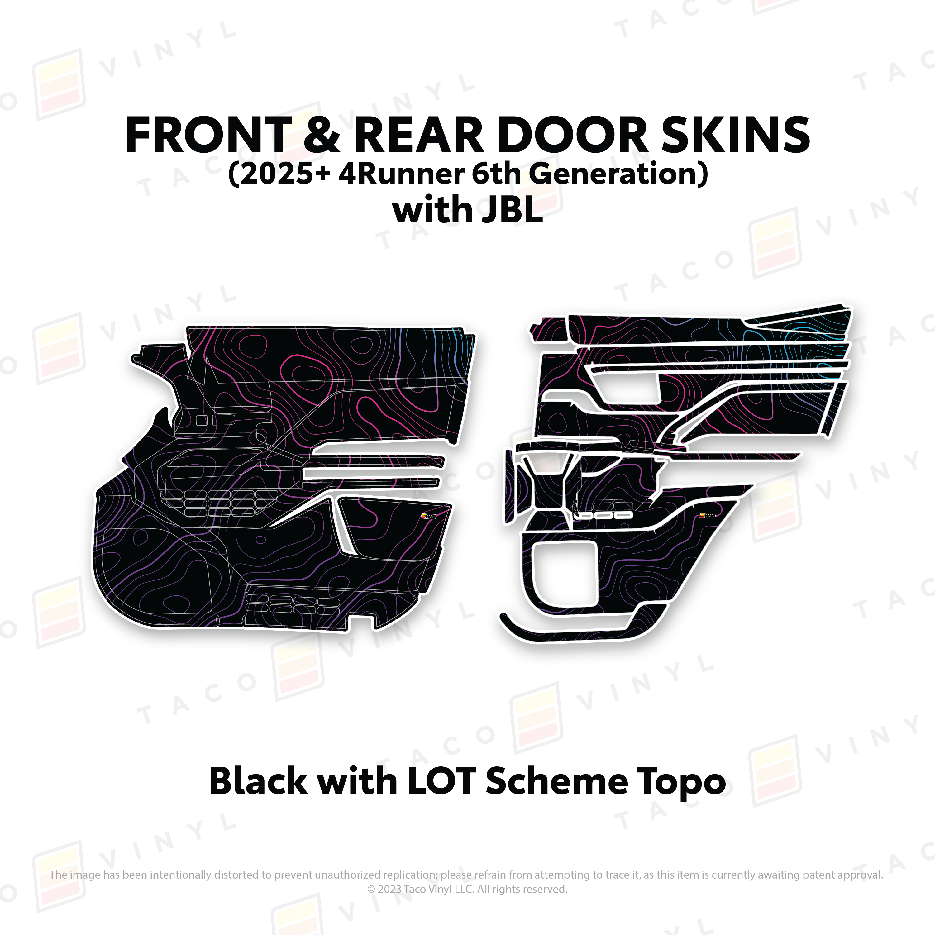 2025+ Door Skins For 4Runner