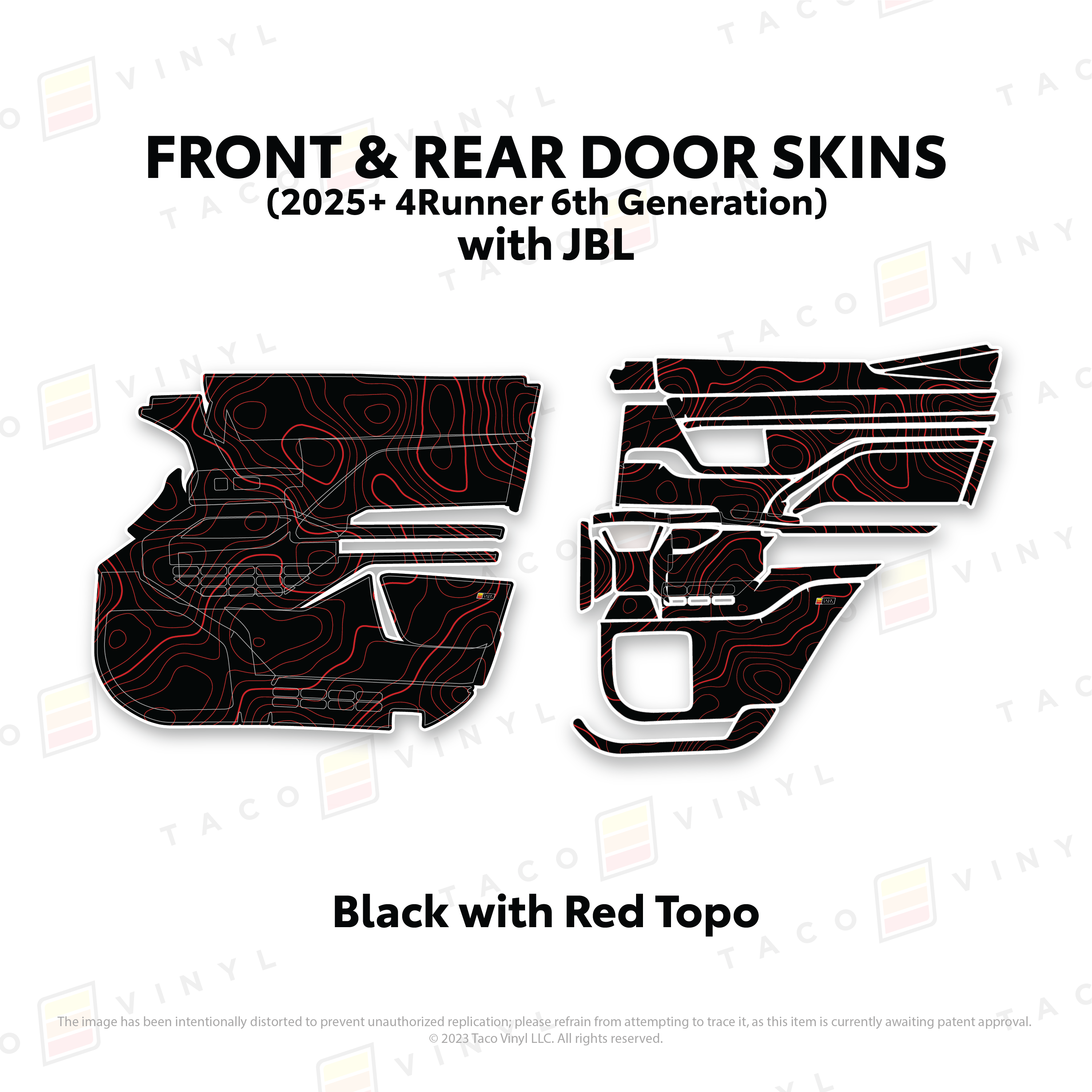 2025+ Door Skins For 4Runner