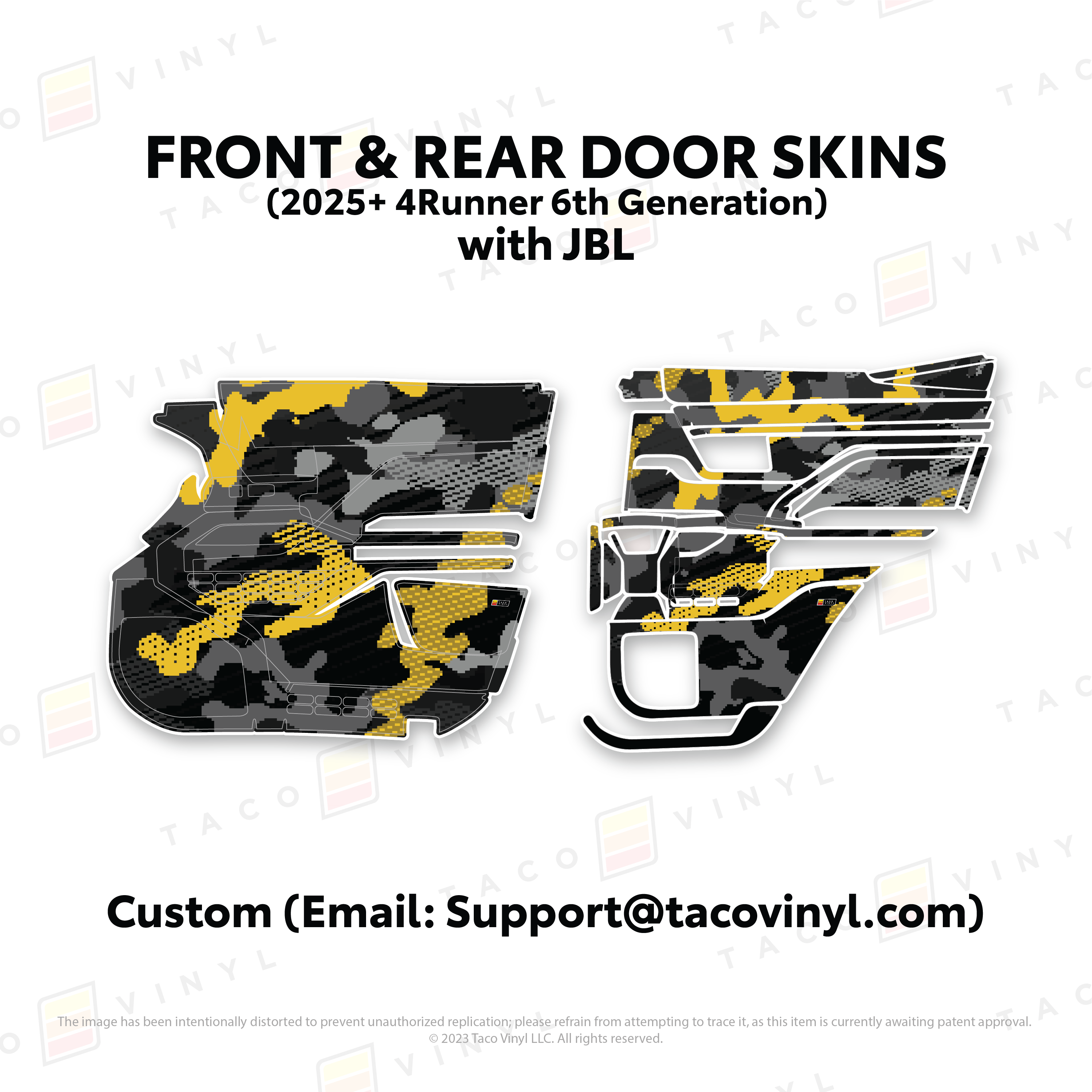 2025+ Door Skins For 4Runner