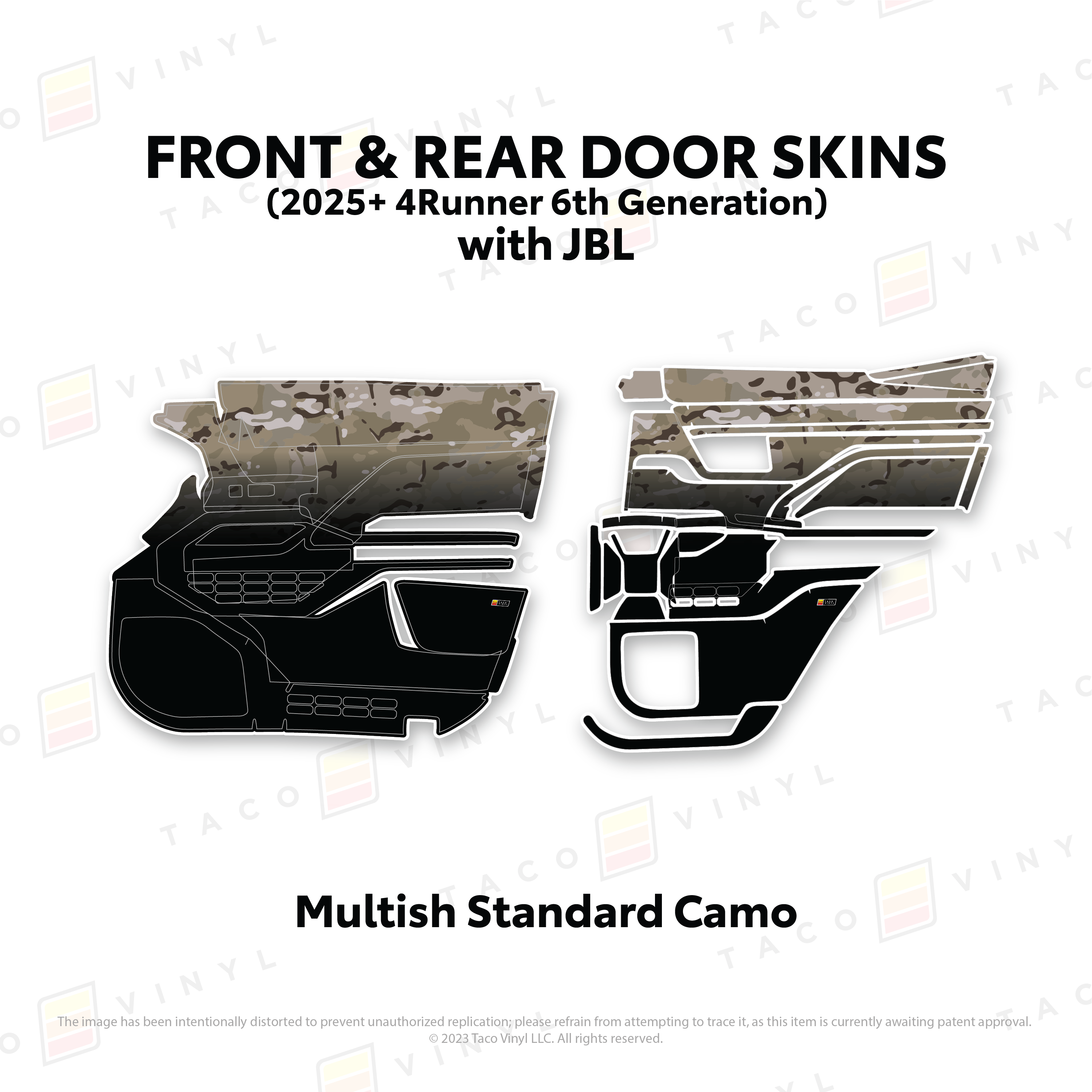 2025+ Door Skins For 4Runner