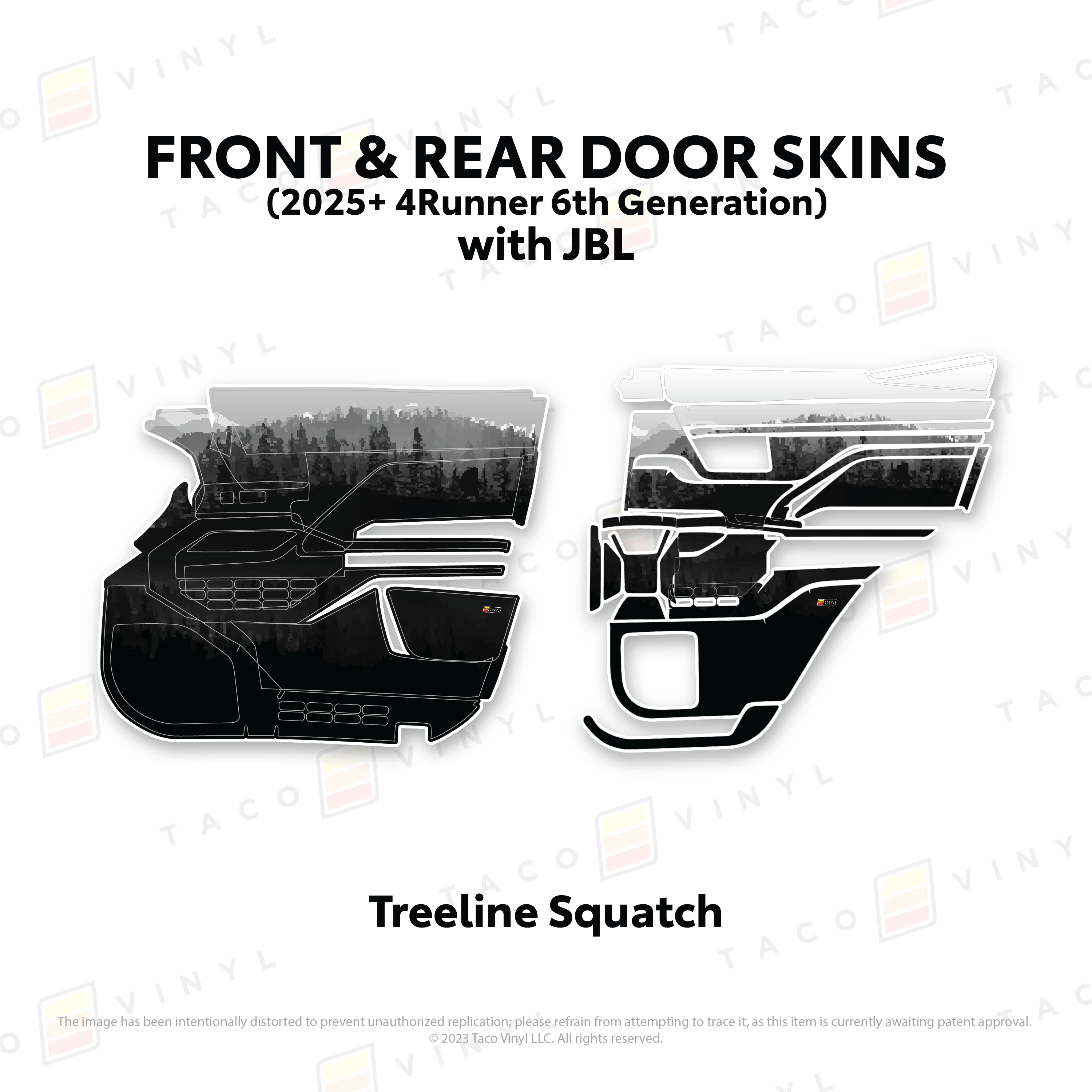 2025+ Door Skins For 4Runner