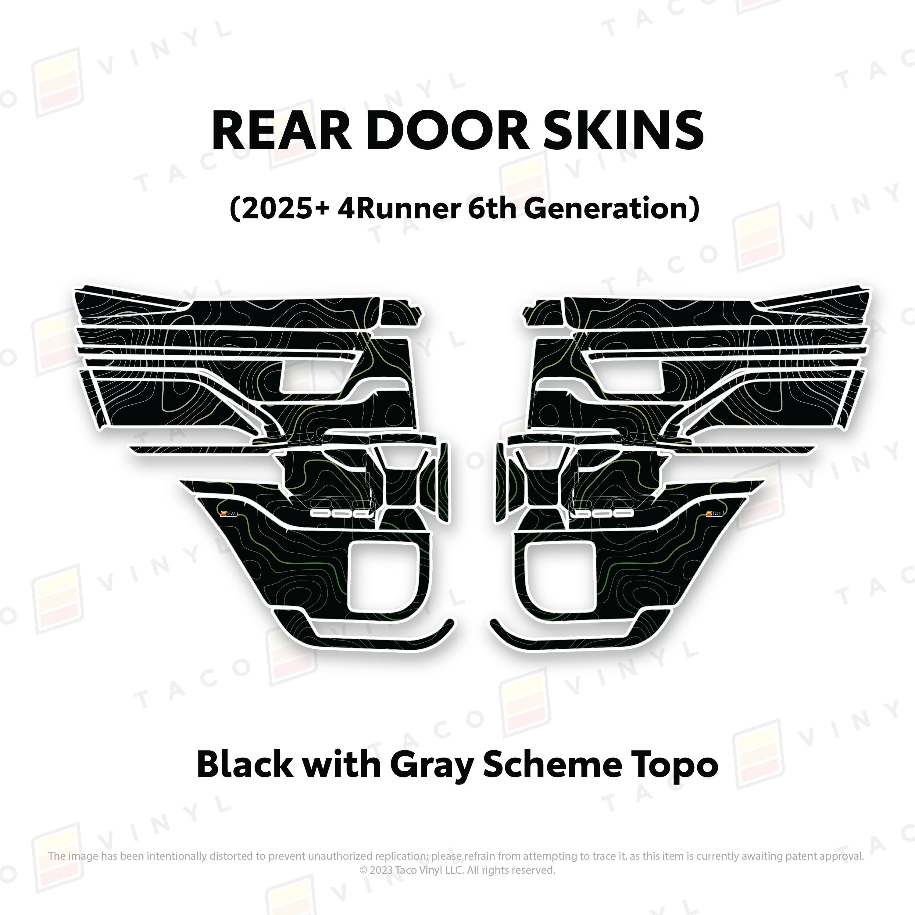 2025+ Door Skins For 4Runner
