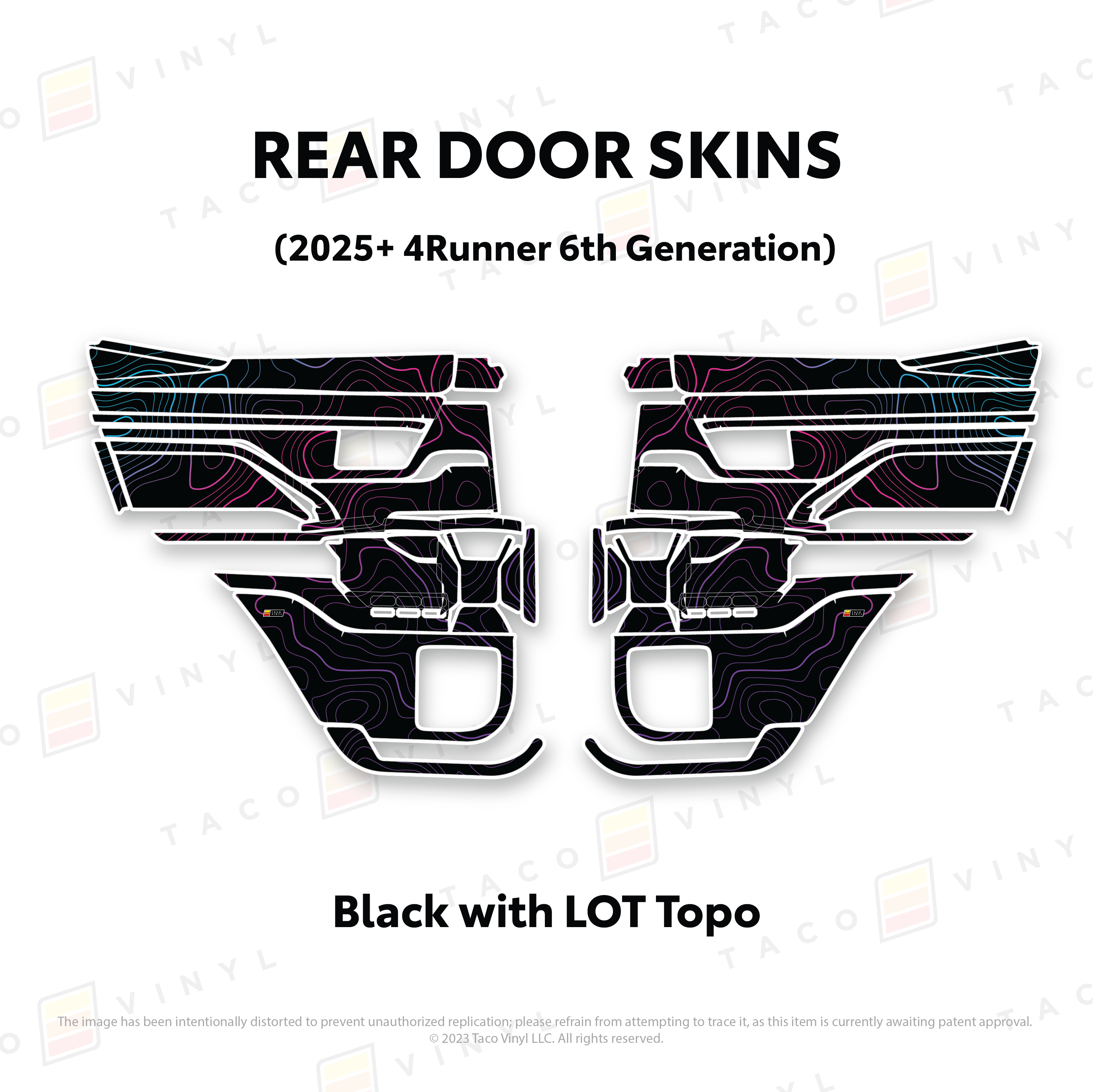 2025+ Door Skins For 4Runner